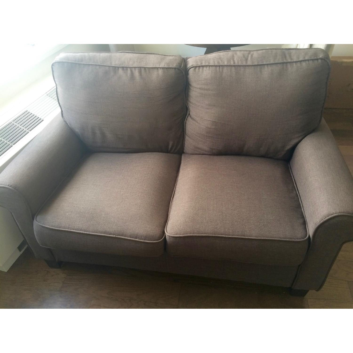 Chocolate Buxton 2-Seat Loveseat - image-5
