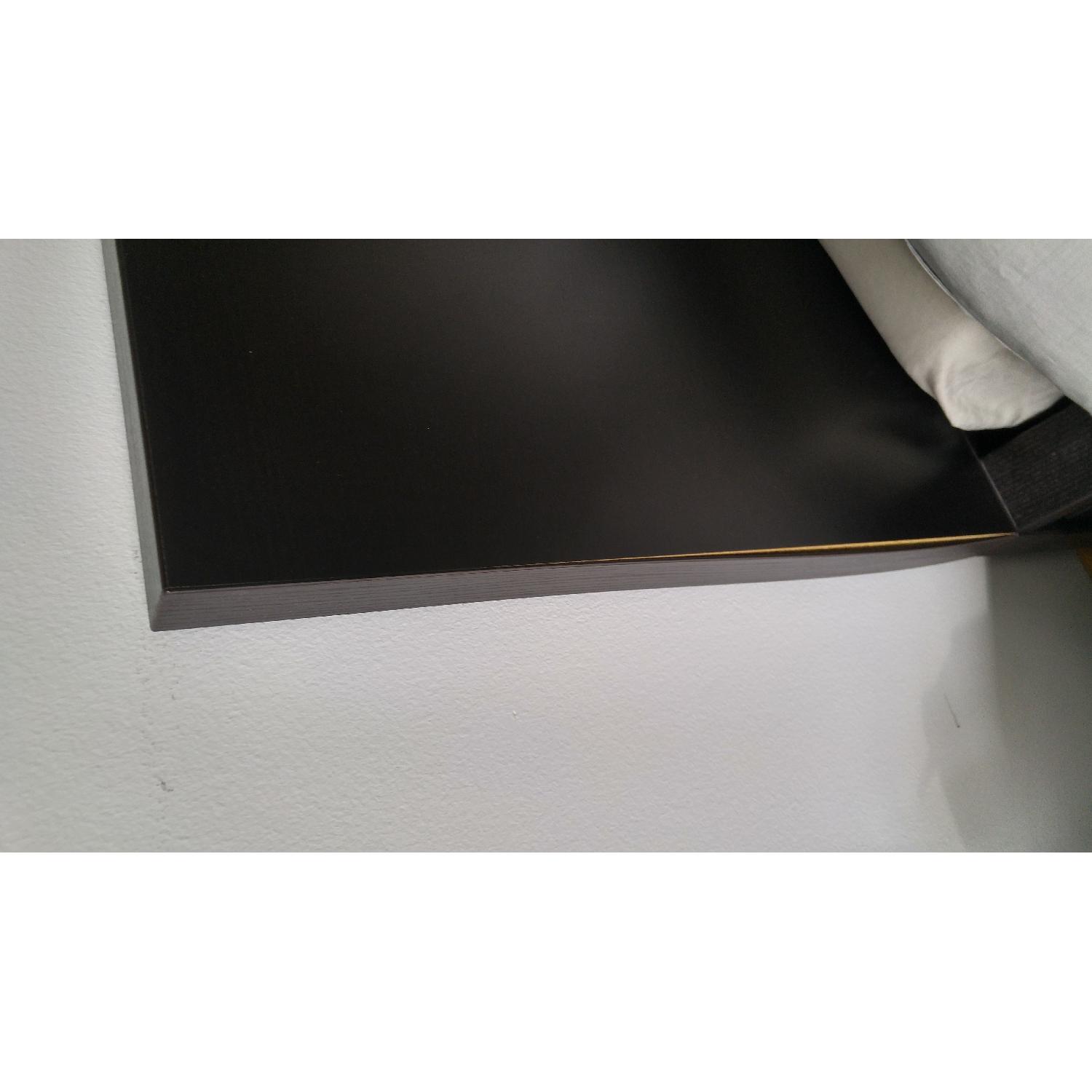 Ikea-Malm High Bed Frame w/ 4 Storage Boxes in Black - image-8