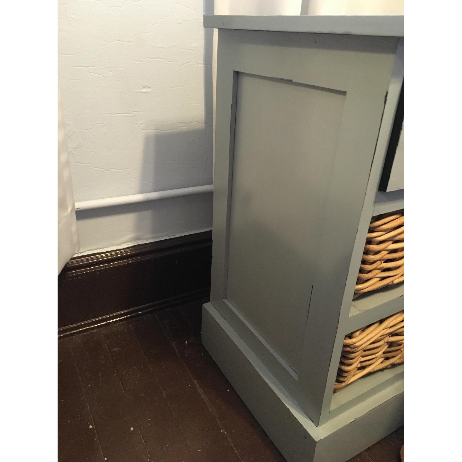 Robin's Egg Blue Bedside Table - image-3