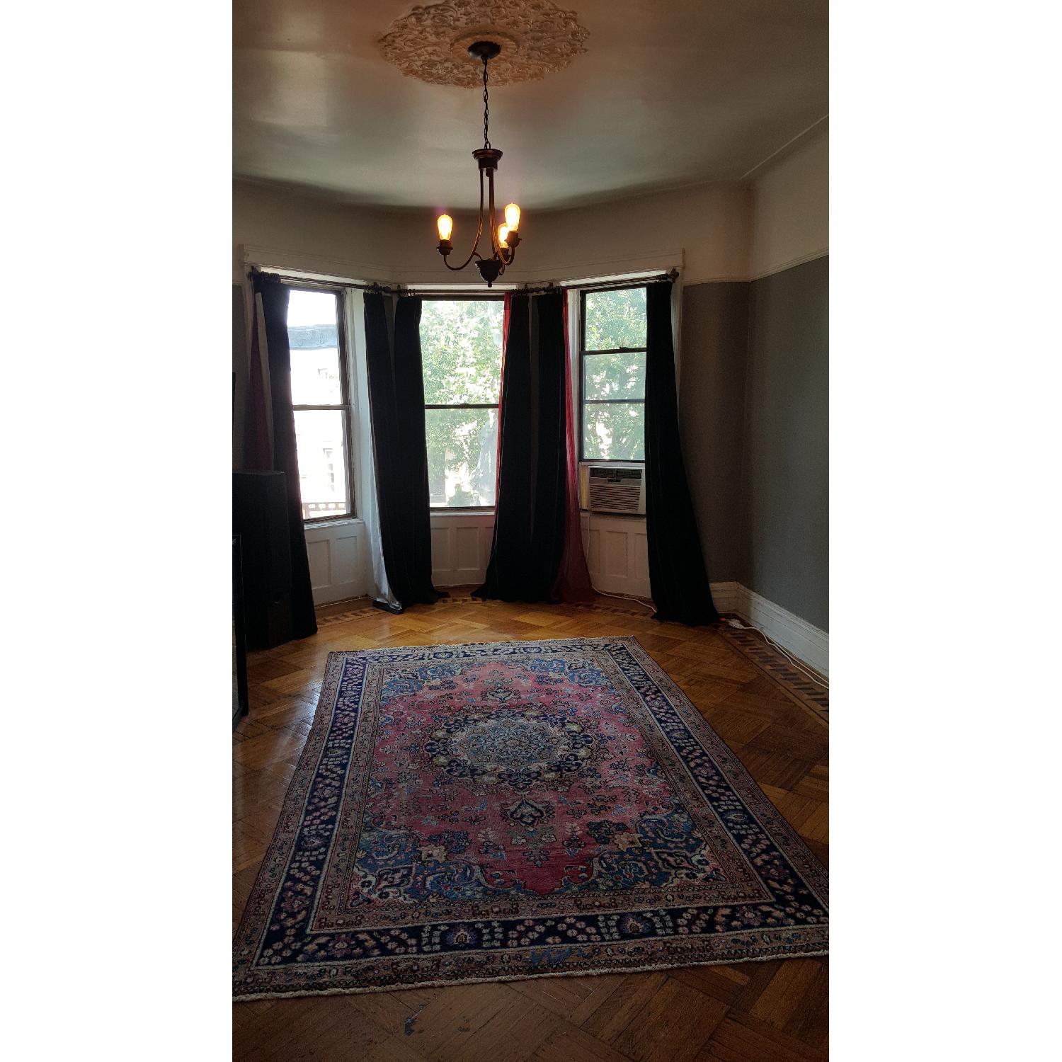 Antique Drapery Rod Co. Bronze Double Curtain Rod - image-13