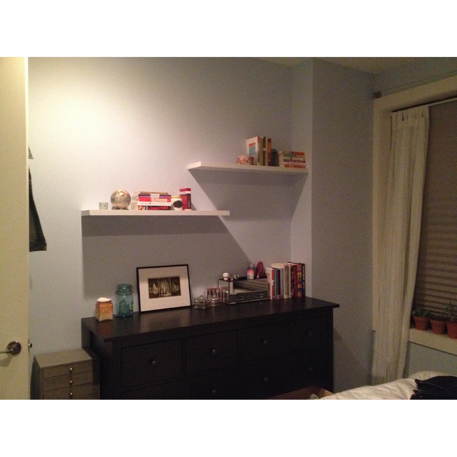 Ikea Hemnes Black 8-Drawer Dresser - image-2