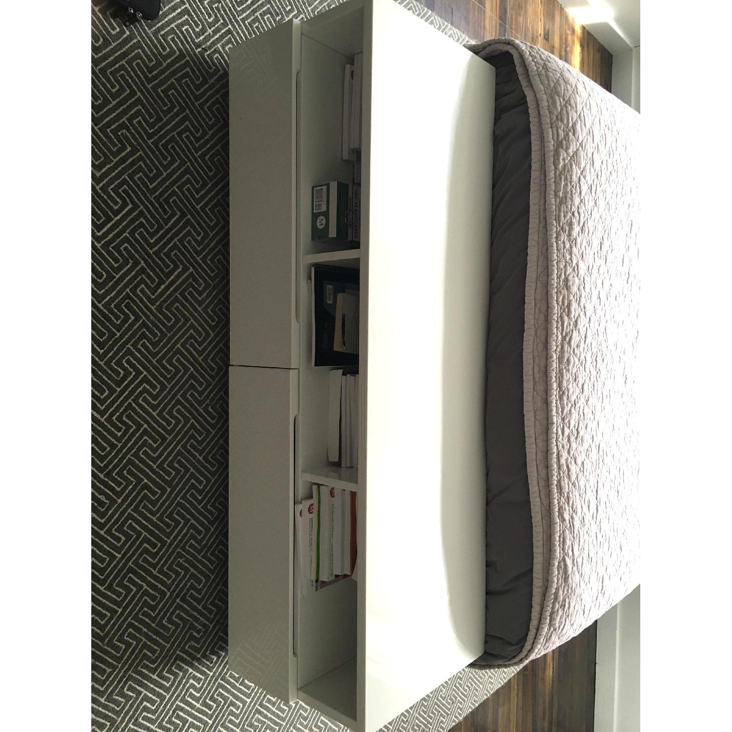 CB2 Chill White Media Console - image-4