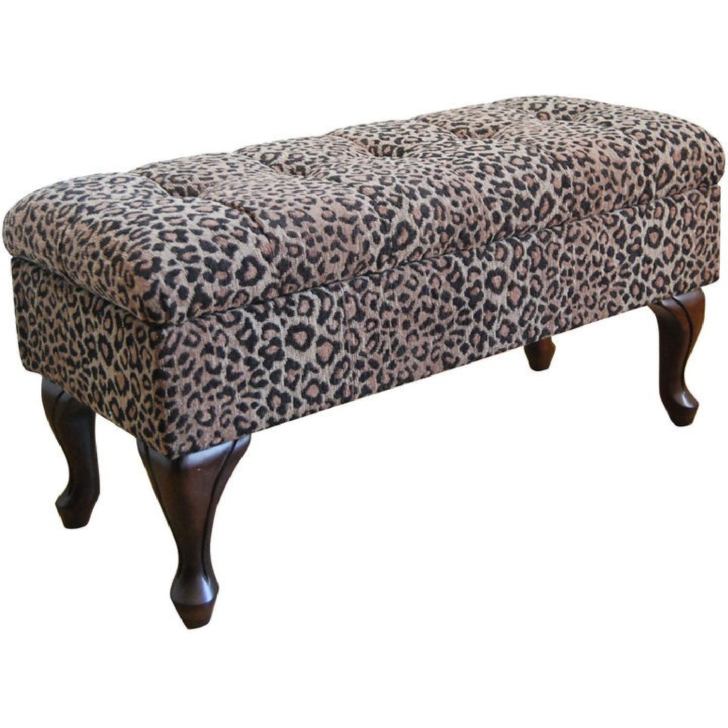 Leopard Storage Bench - image-2