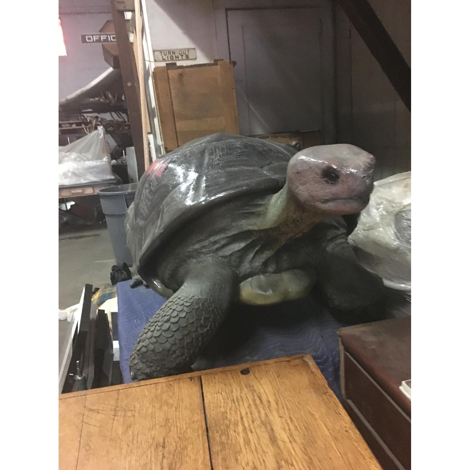 Large Fiberglass Turtle - image-1