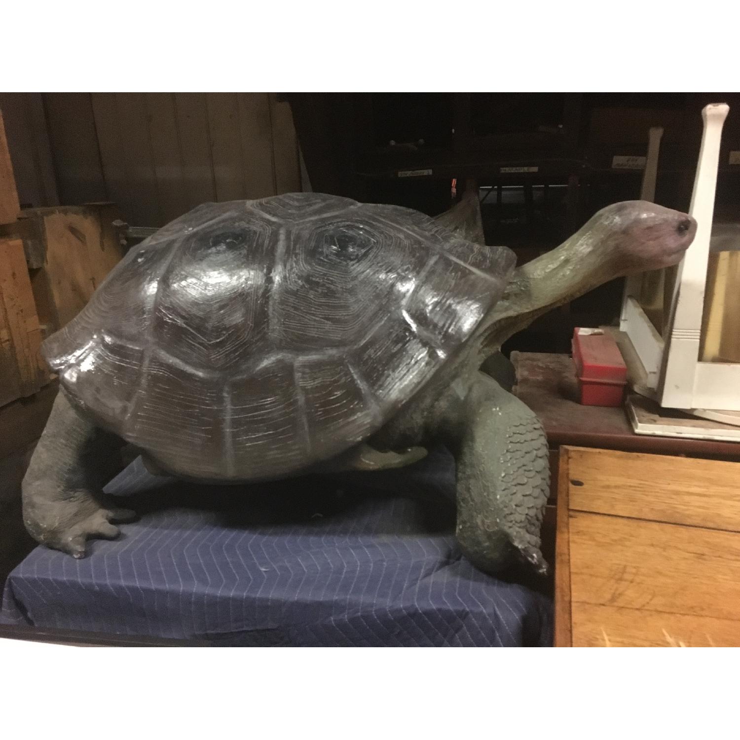 Large Fiberglass Turtle - image-2