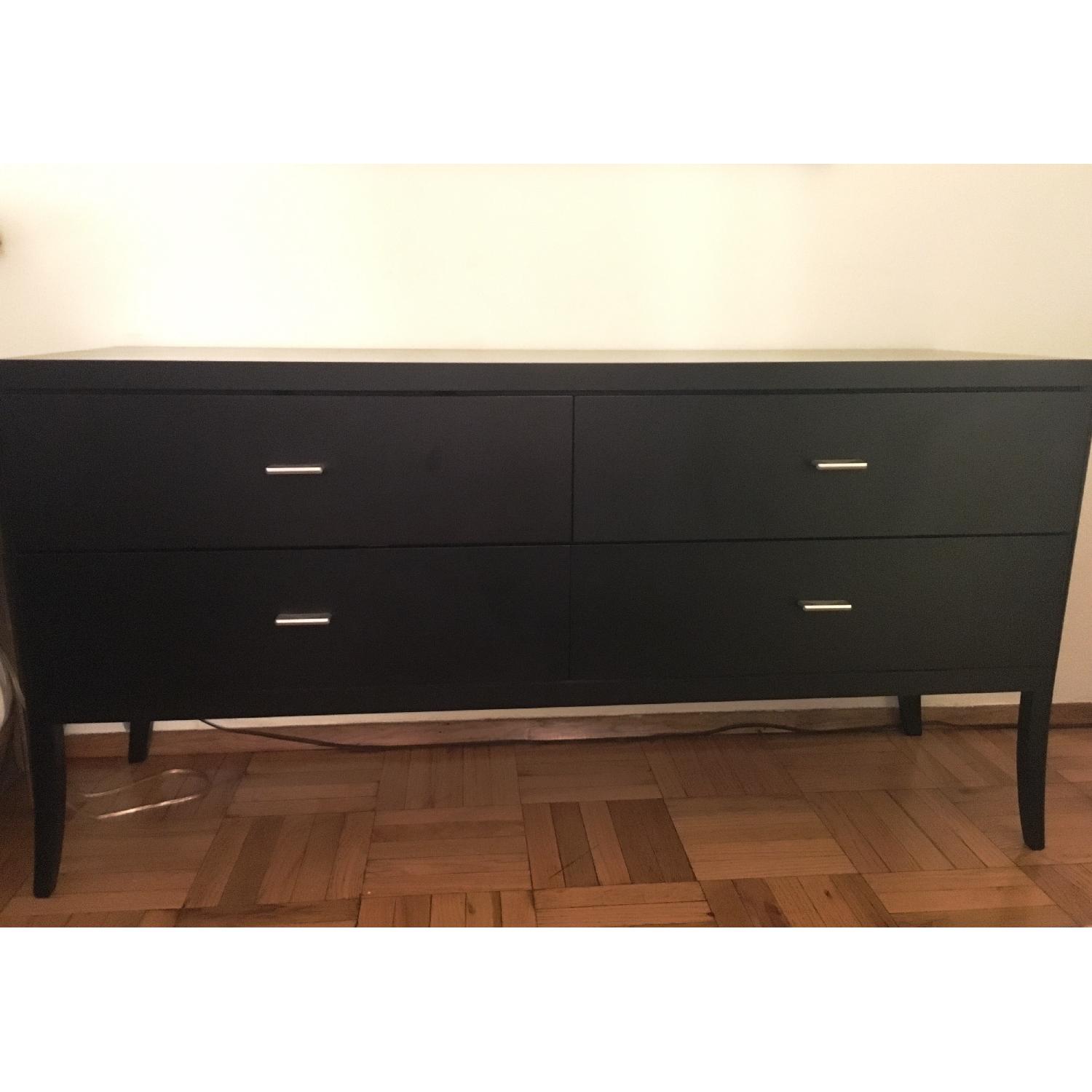 Baronet Wood 4-Drawer Dresser in Espresso - image-1