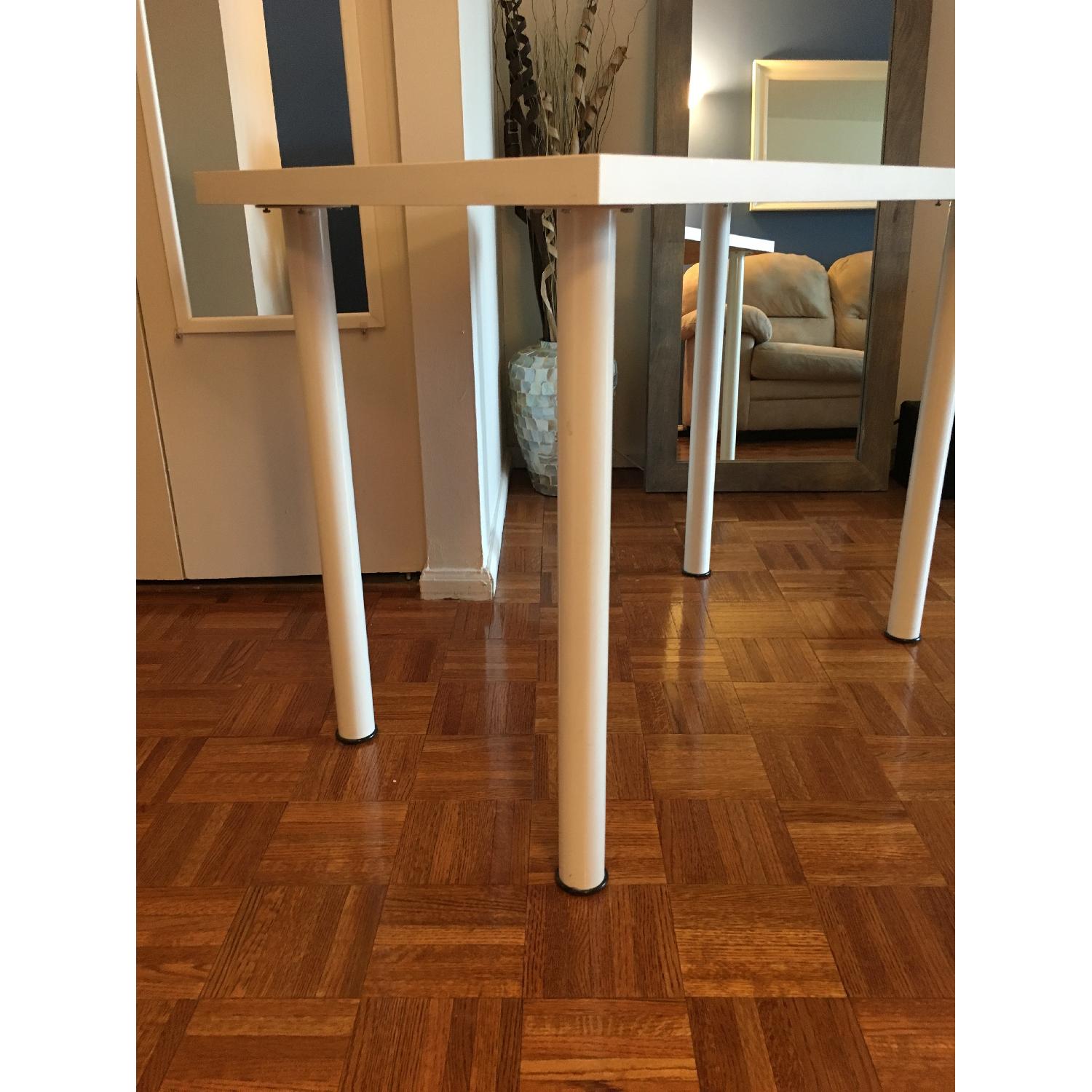 Ikea White Computer Table - image-2