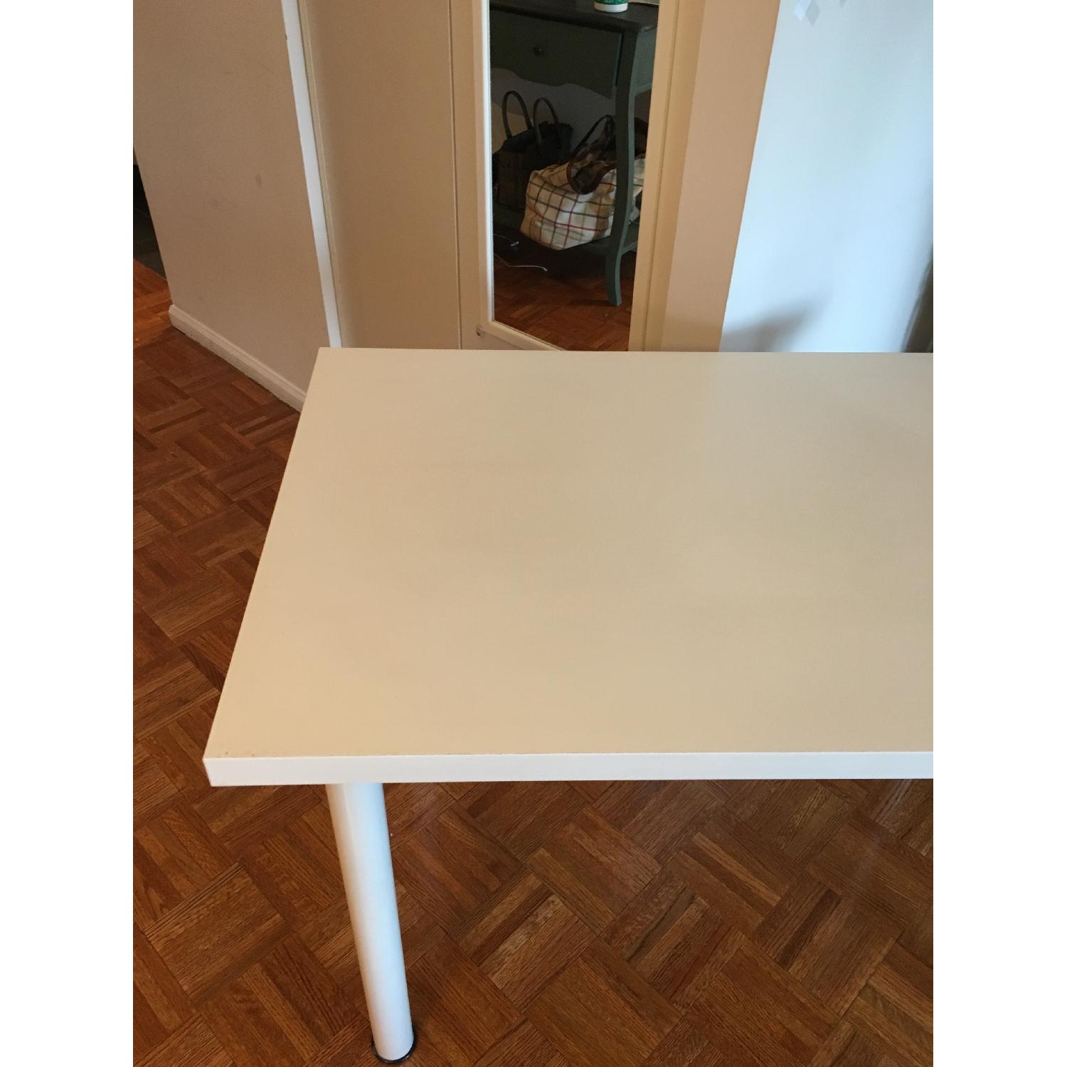 Ikea White Computer Table - image-4