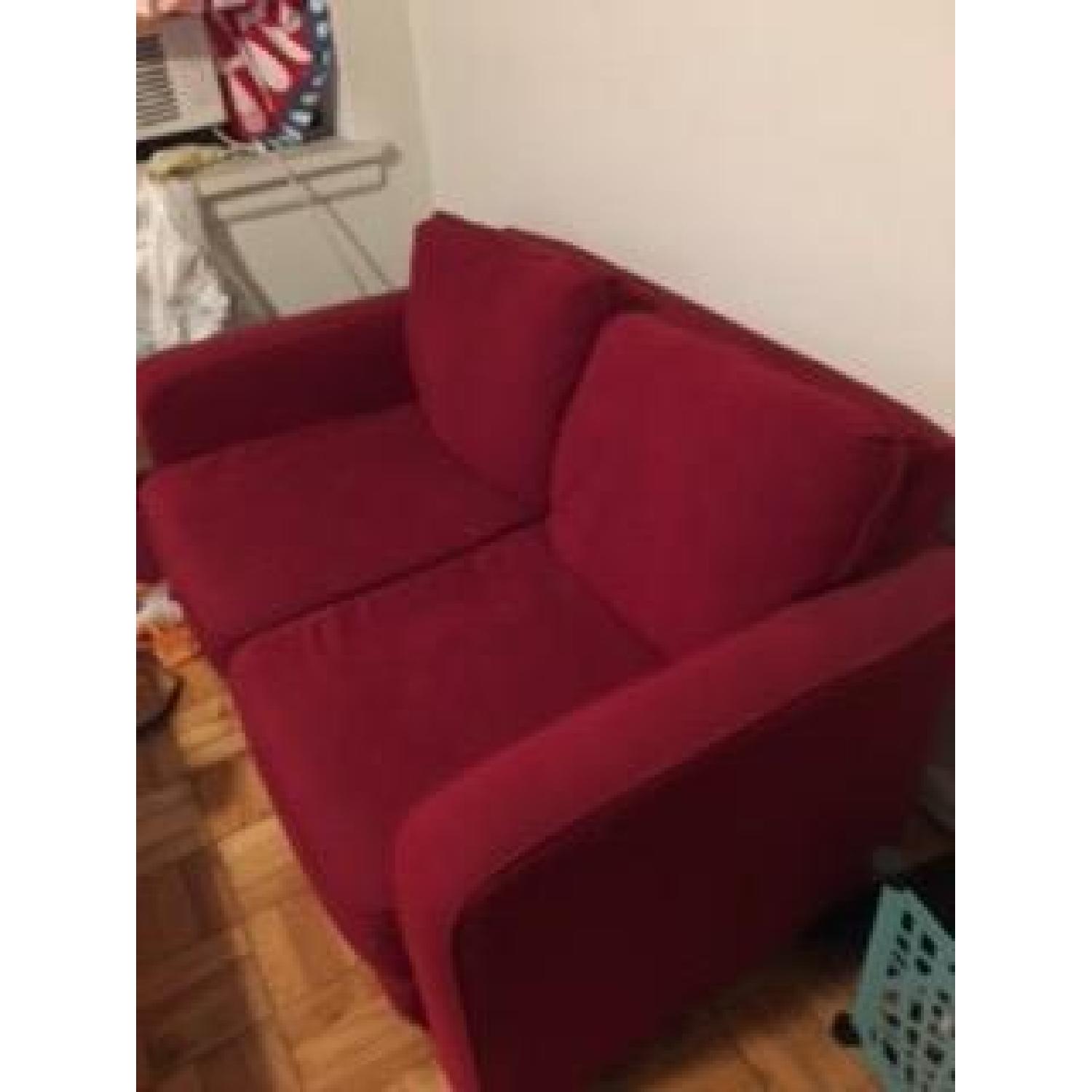 Pier 1 Loveseat w/ Pull-Out Bed - image-3
