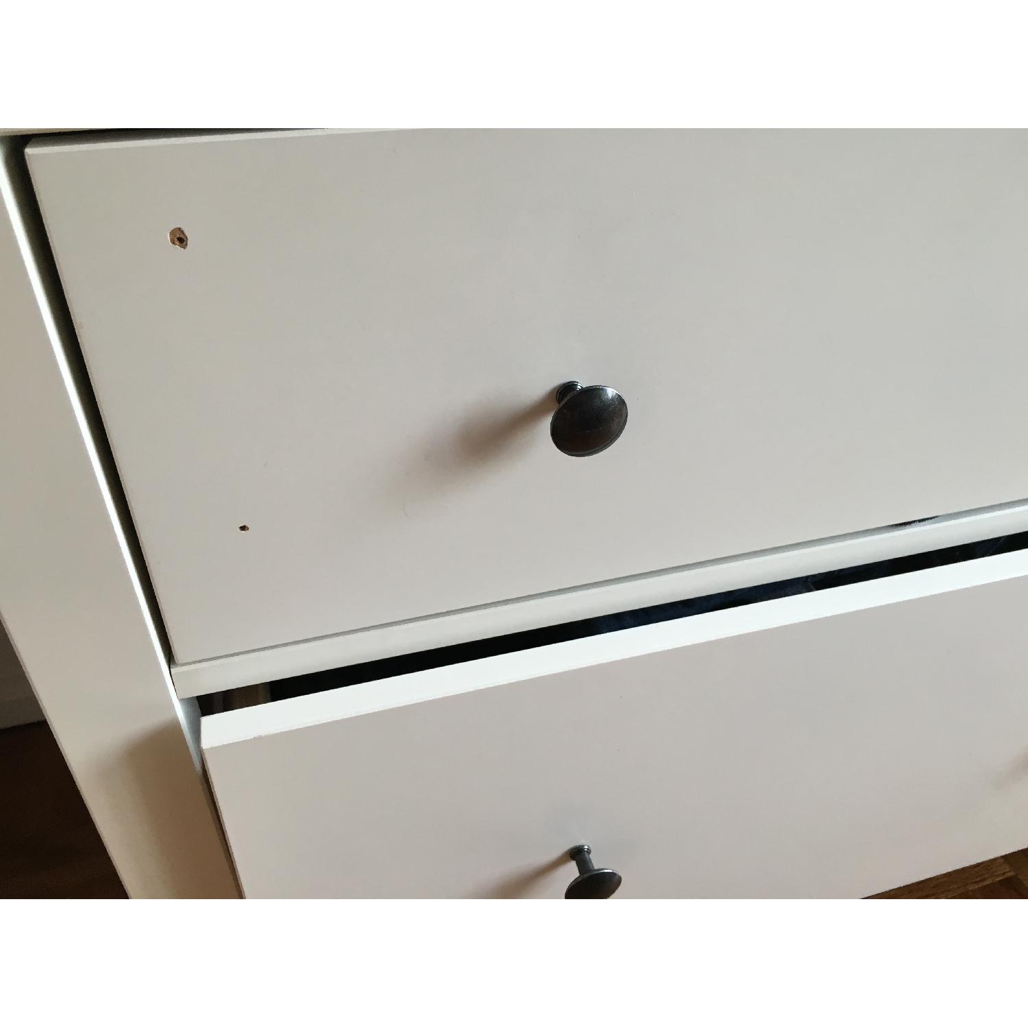 Ikea White Dresser w/ 4 Large & 4 Small Drawers - image-1
