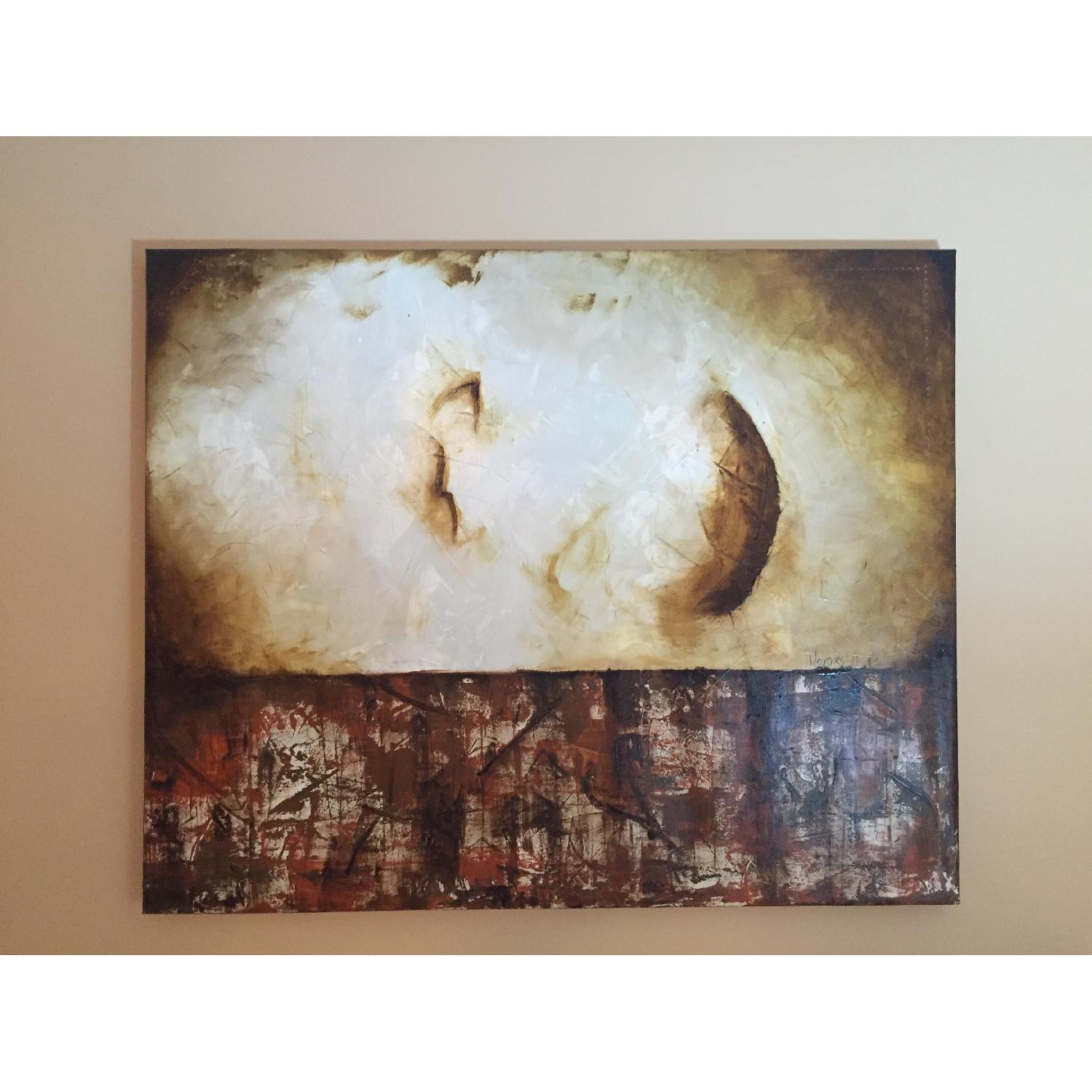 Abstract Oil on Canvas - image-1