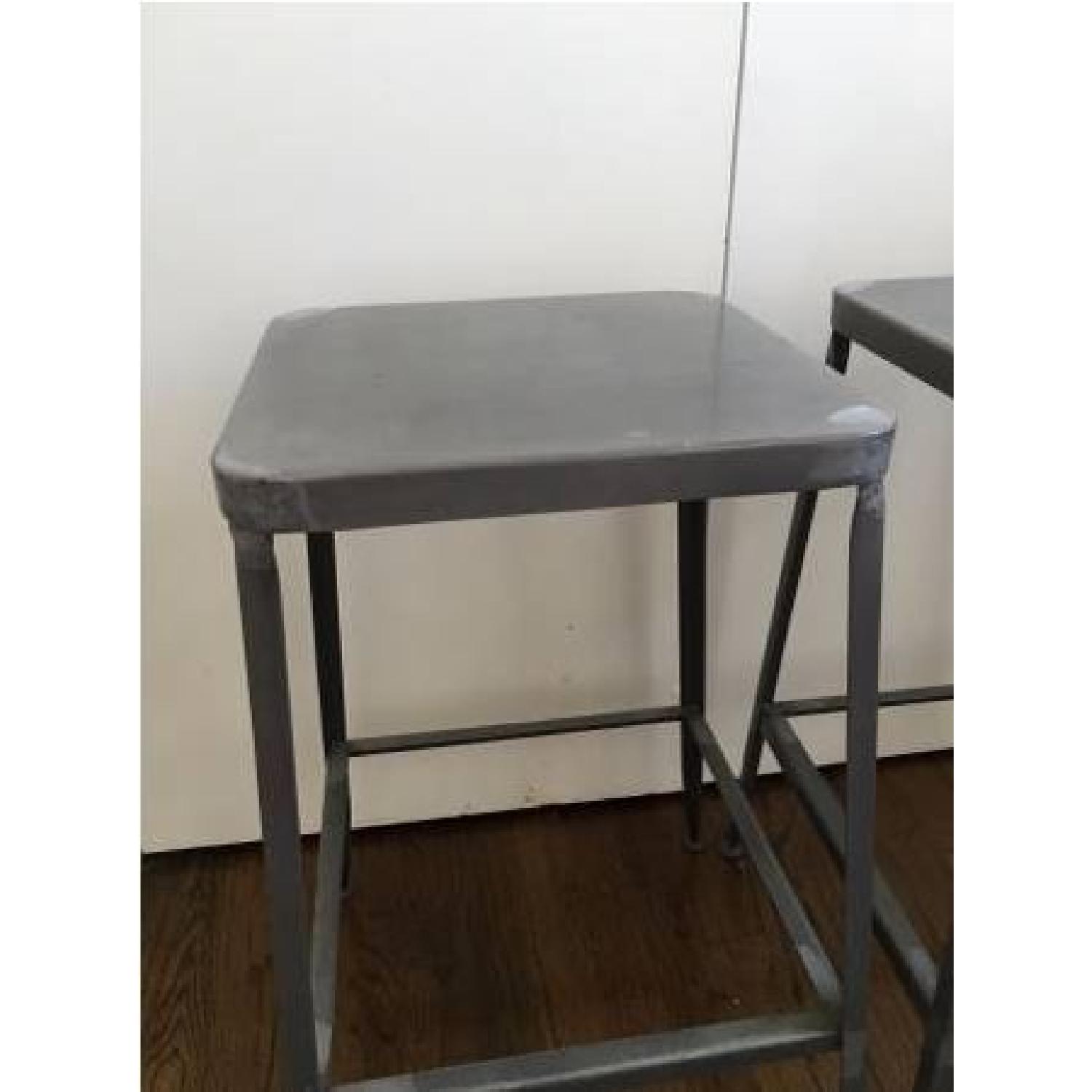 CB2 Flint Steel Counter Stools - image-2