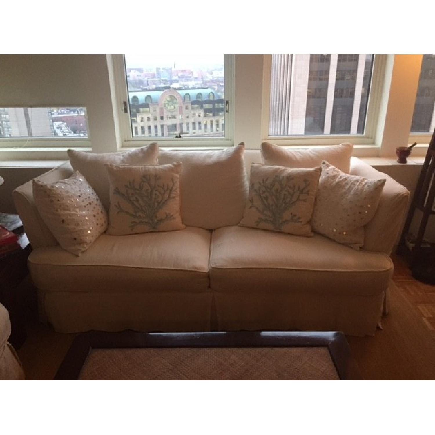 Domain White Sofa - image-1