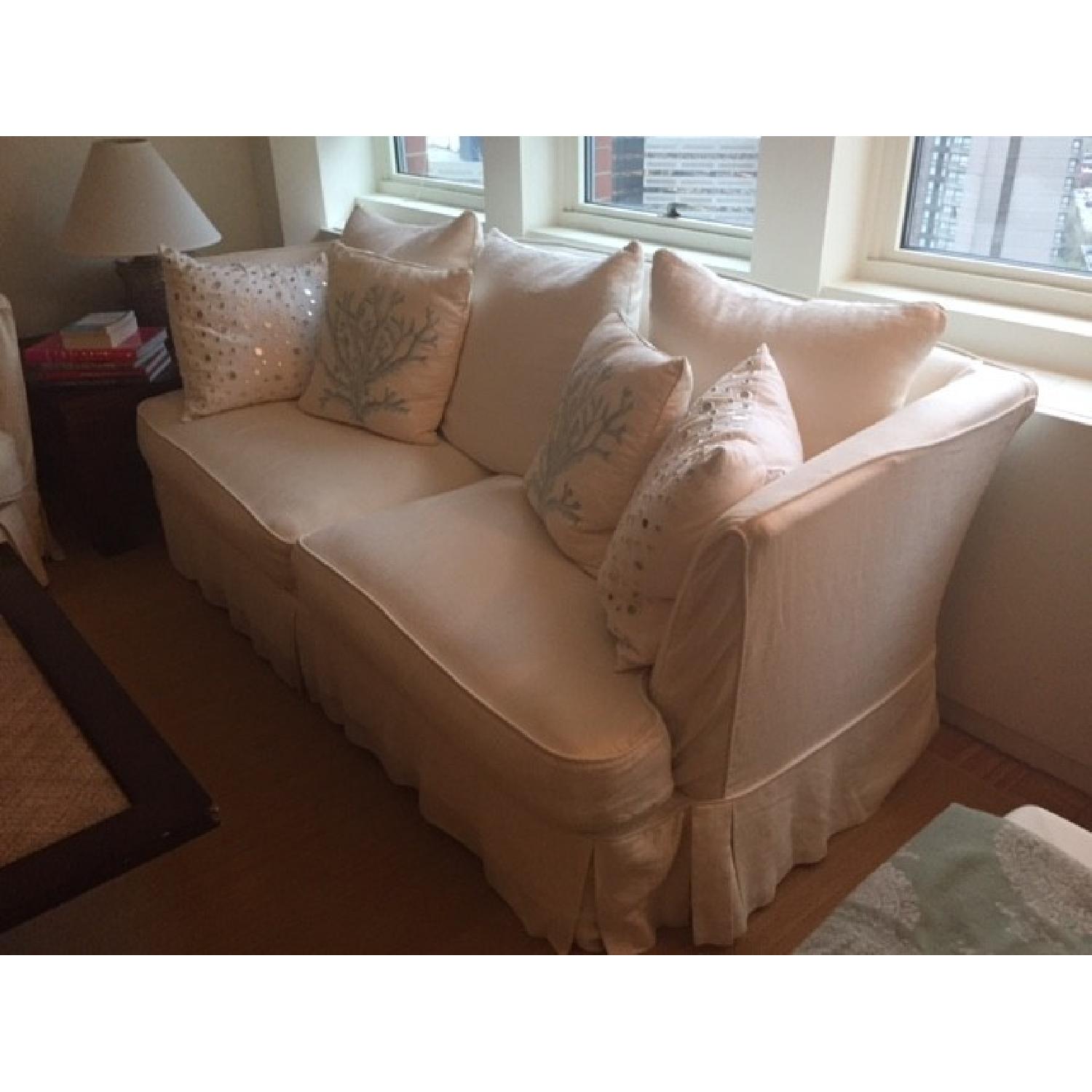 Domain White Sofa - image-3