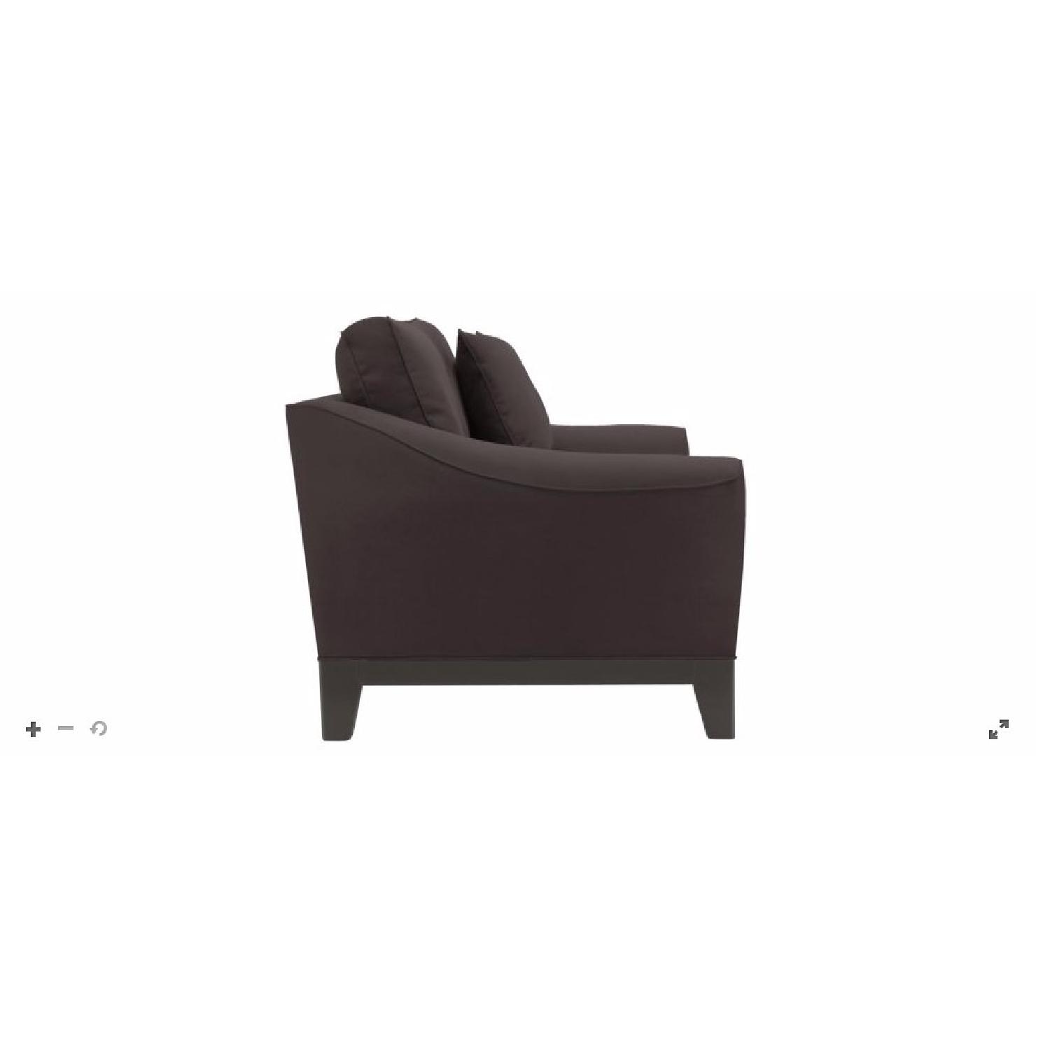 Raymour & Flanigan Rory Microfiber Loveseat - image-2