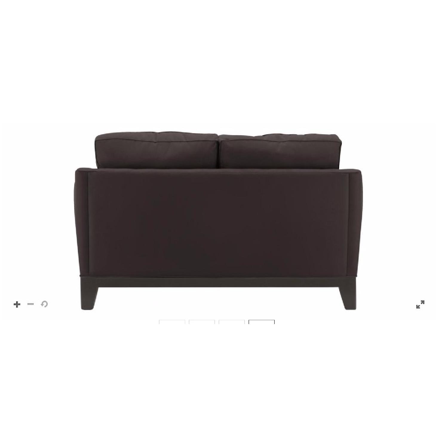 Raymour & Flanigan Rory Microfiber Loveseat - image-3