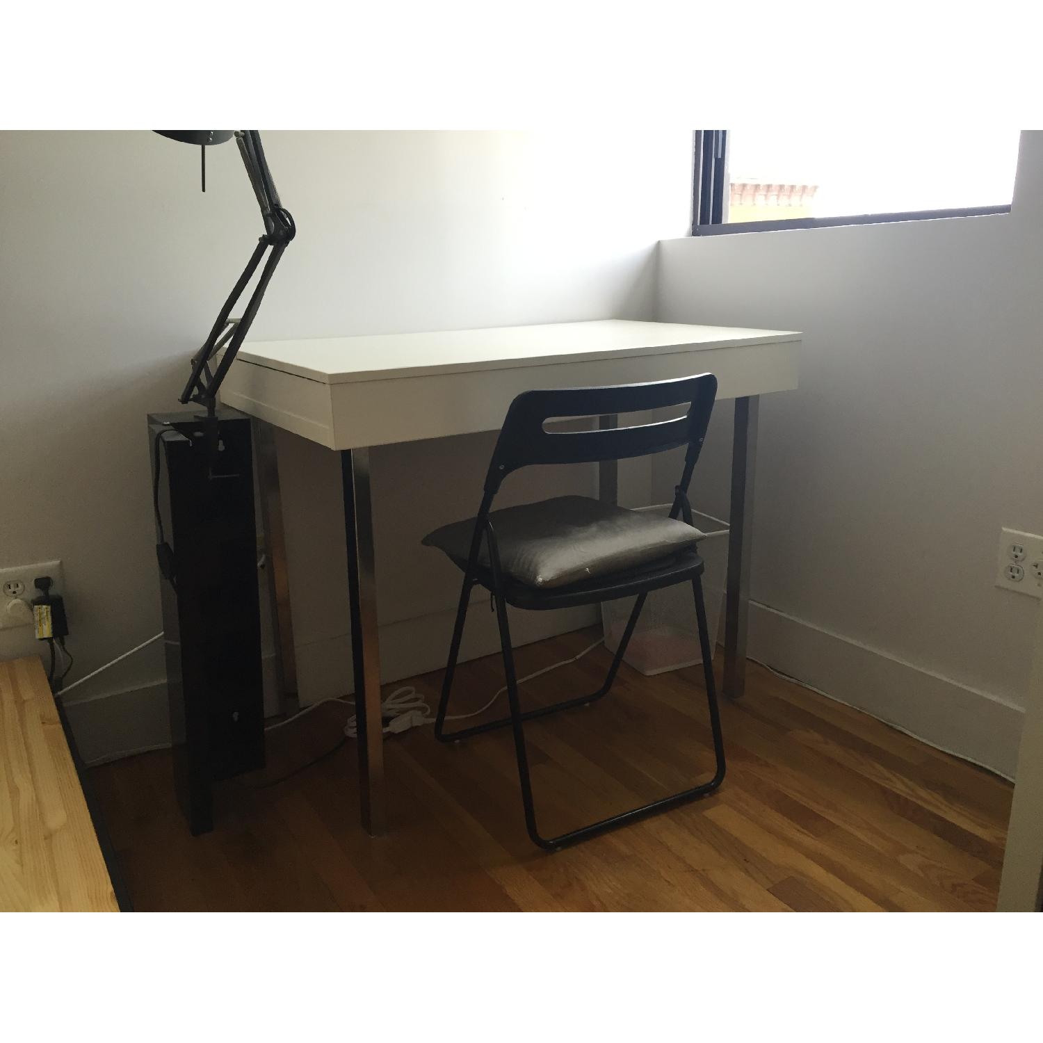 Ikea Desk w/ Storage - image-4