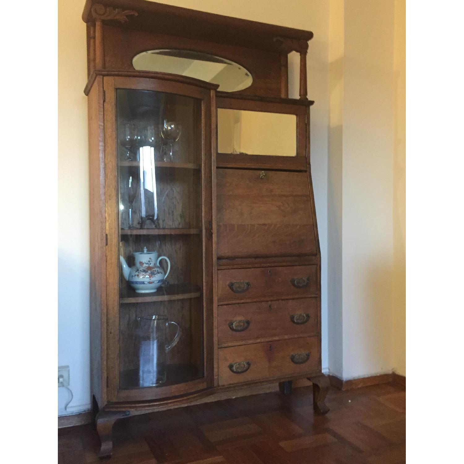 Antique Side by Side Armoire - image-1