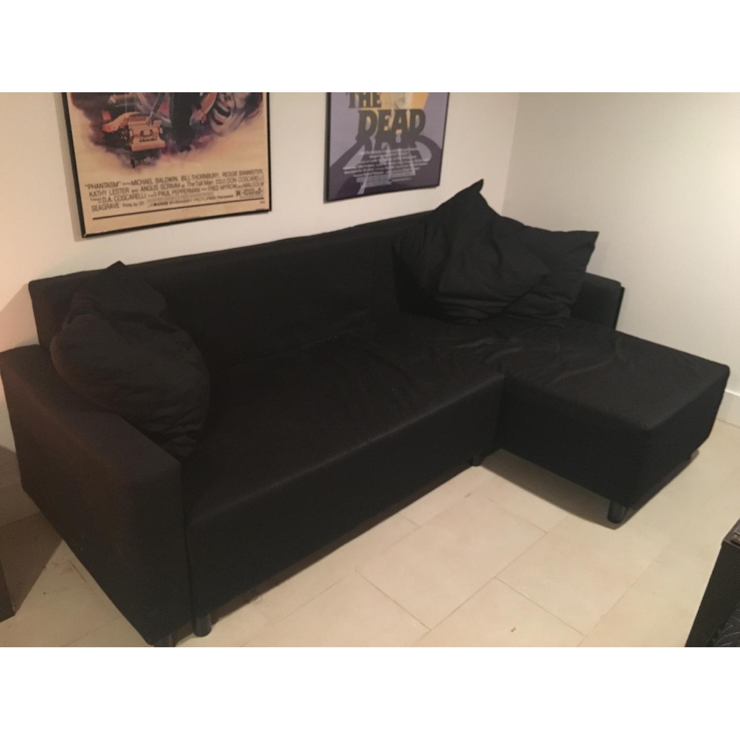 Ikea Sectional Sofa w/ Pull Out Bed - image-2