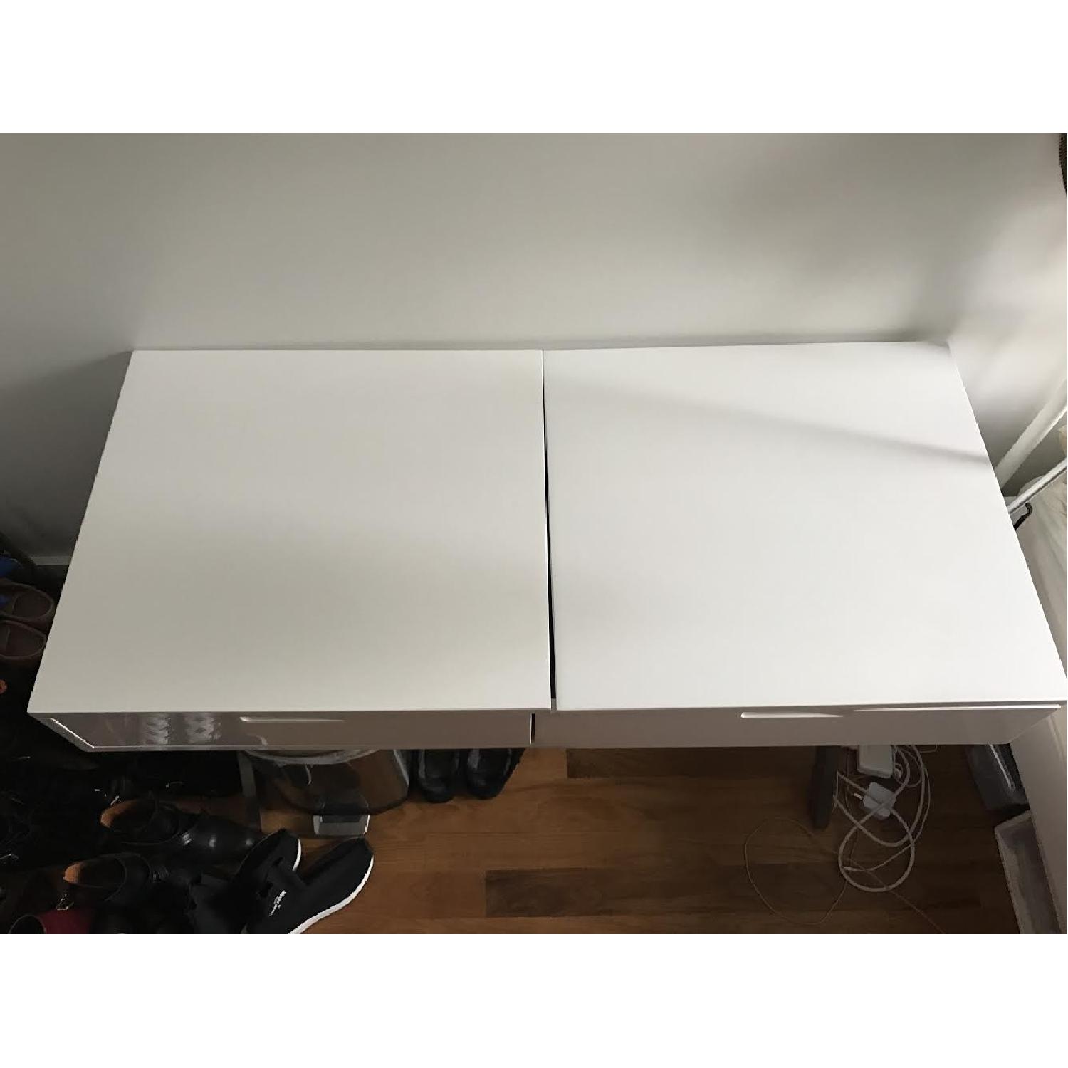 Wade Logan Clancy Desk/Vanity w/ Mirror - image-2