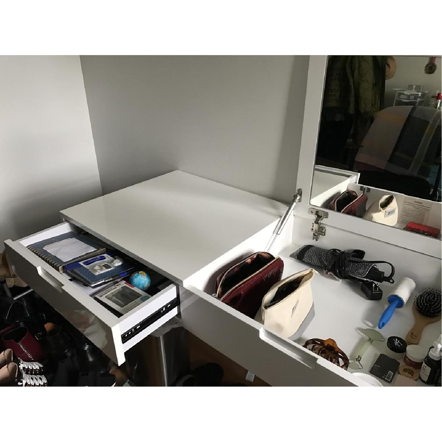 Wade Logan Clancy Desk/Vanity w/ Mirror - image-3