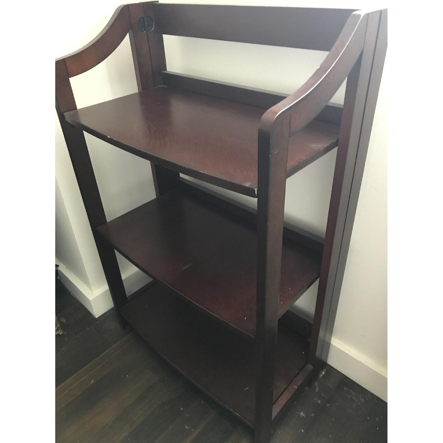Pier 1 3 Tier Low Folding Bookshelf - image-1
