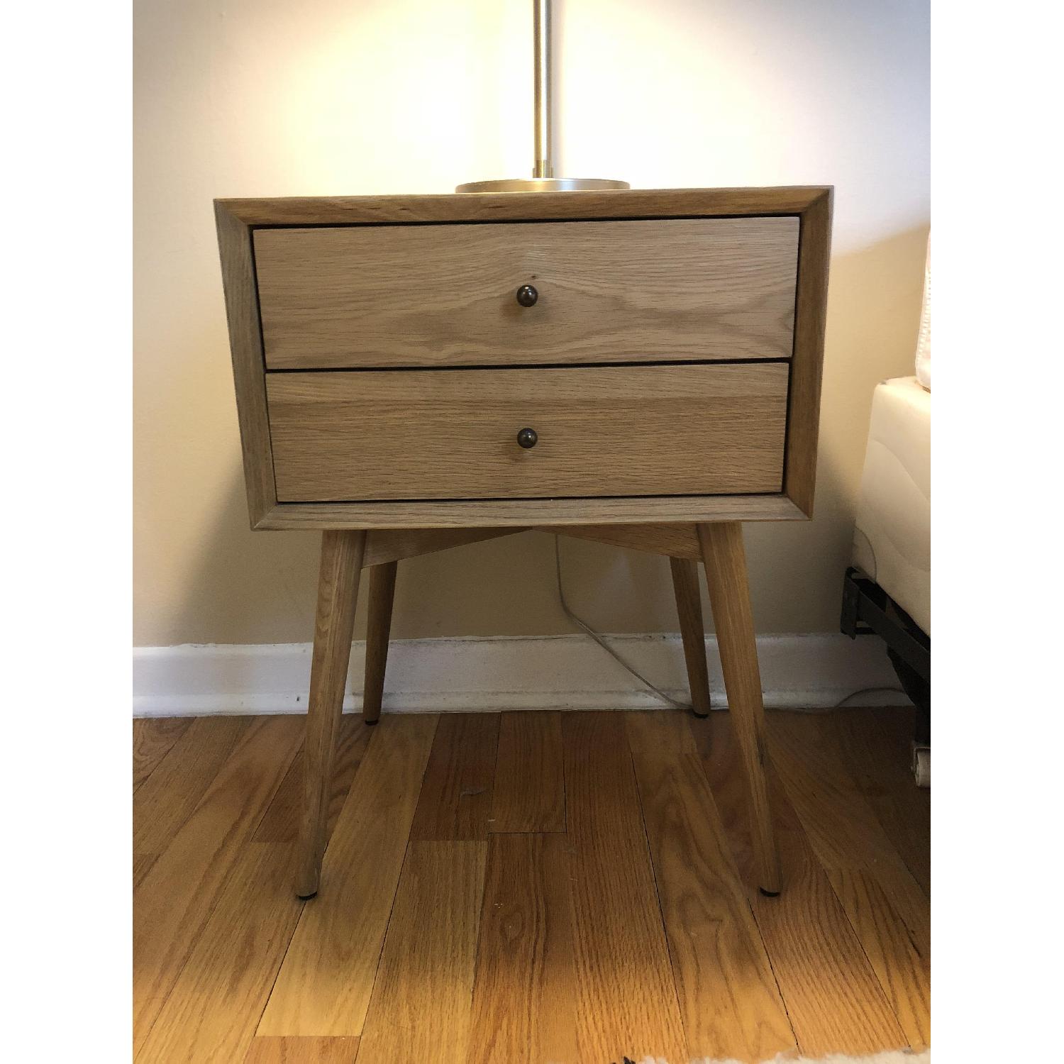 West Elm MidCentury Nightstand in Acorn AptDeco
