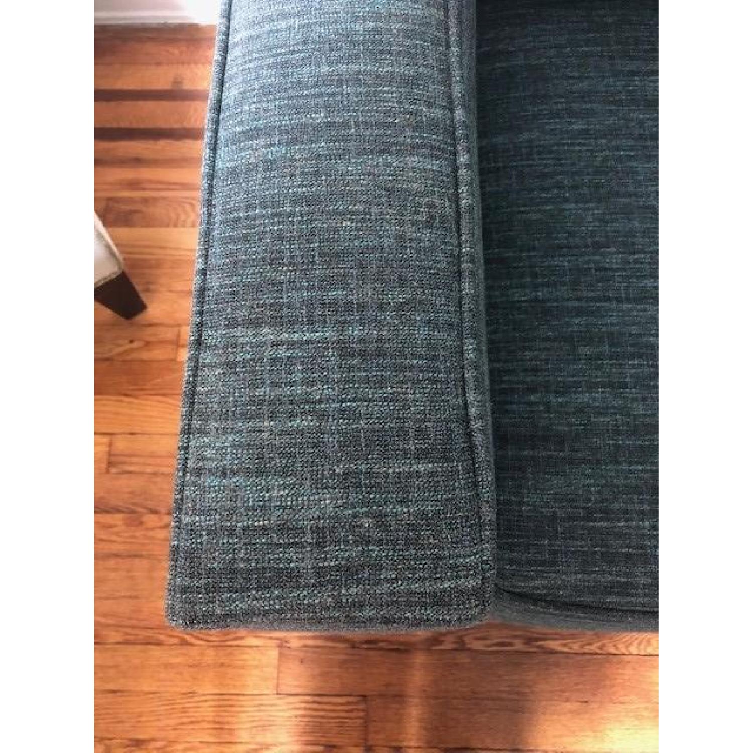 West Elm Henry Basic Twin Sleeper Sofa in Heathered Tweed - image-5