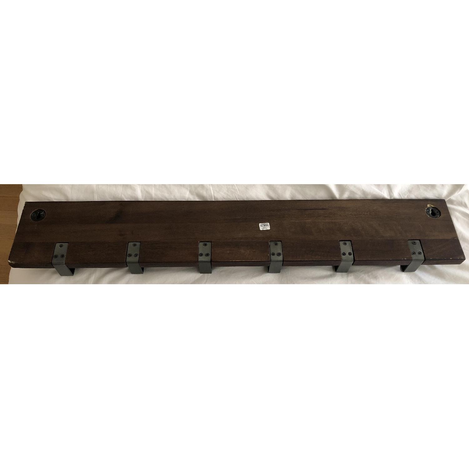 Crate & Barrel Leigh Wall Mounted Coat Rack AptDeco