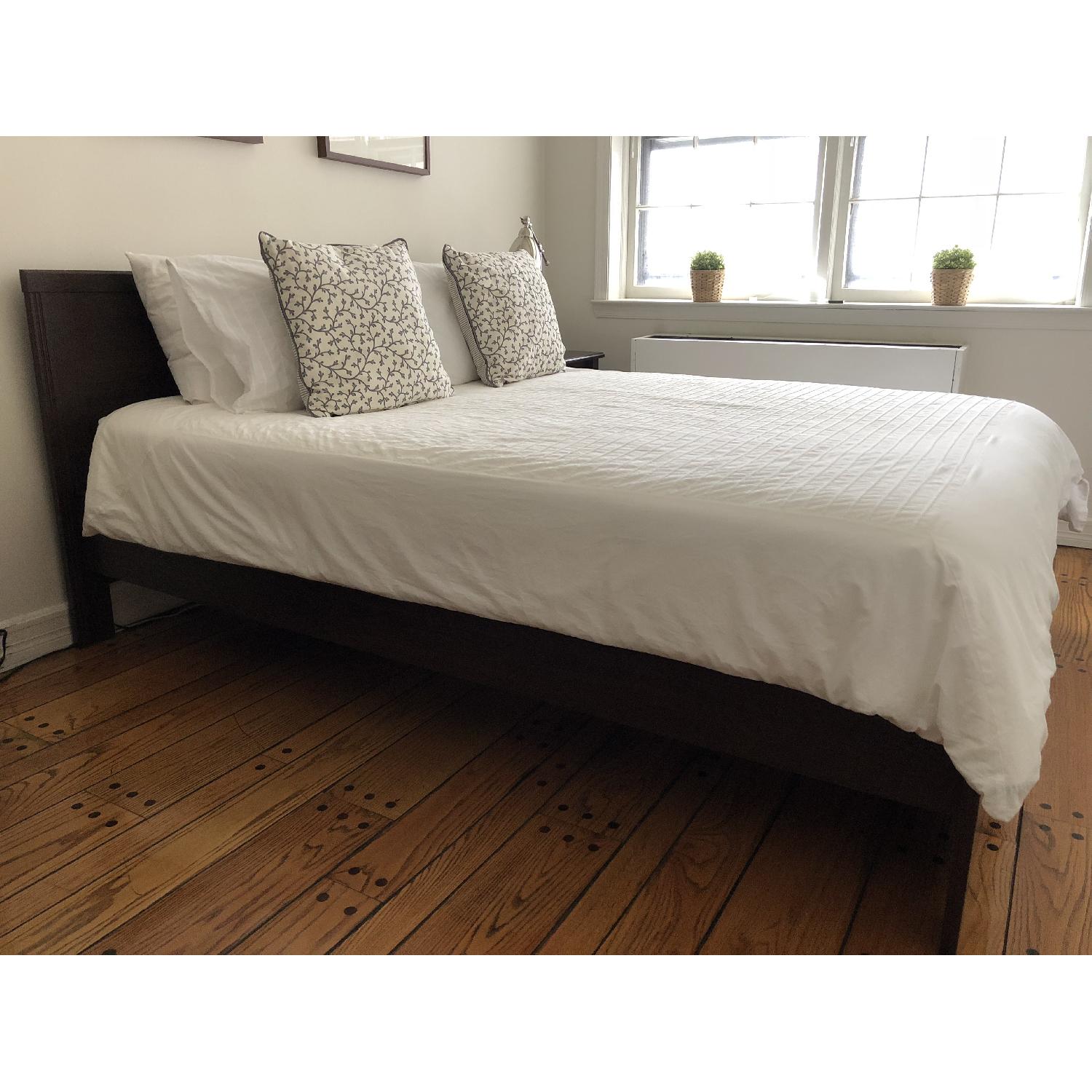 Ikea Brusali Queen Bed Frame - image-1
