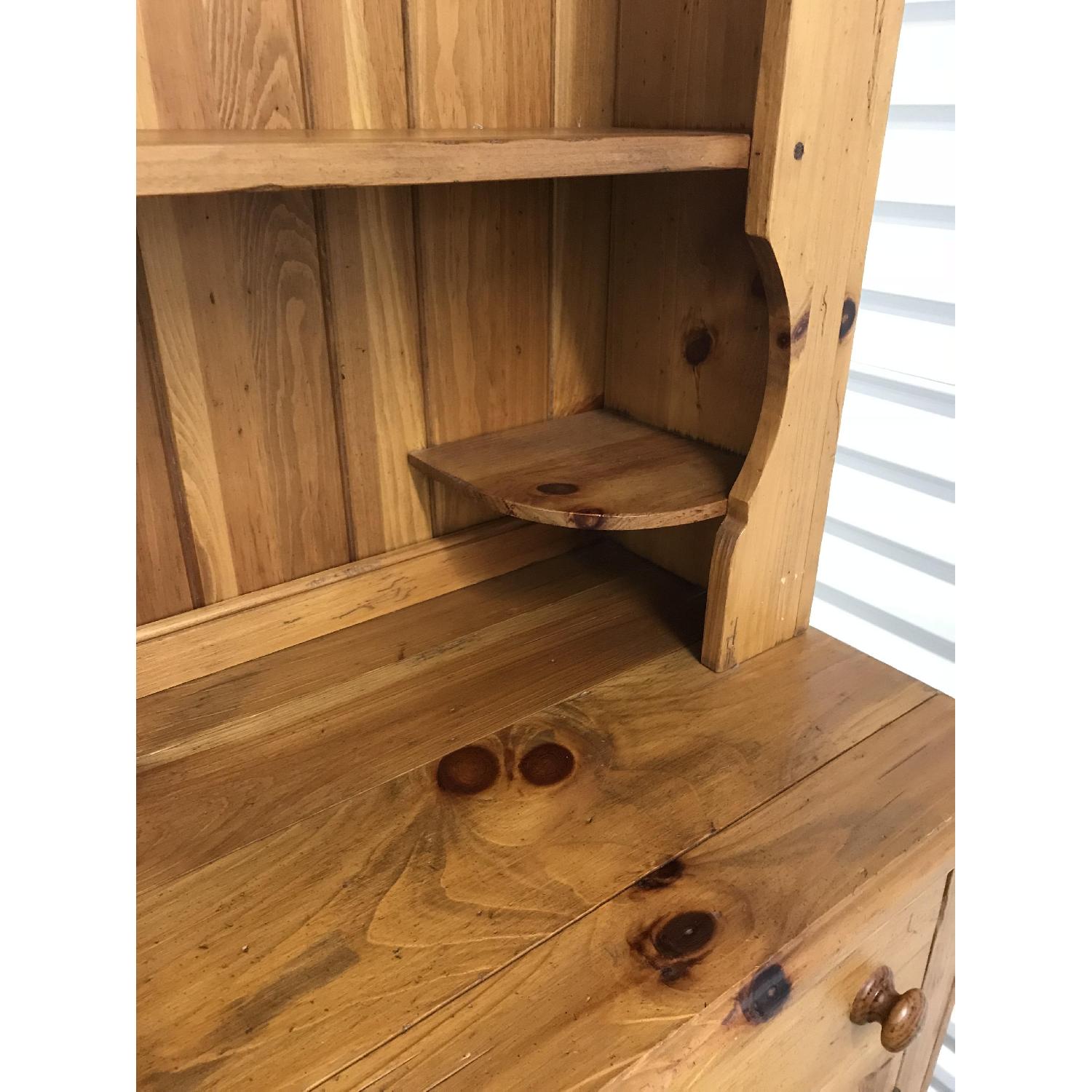 Ethan Allen Pine Farmhouse Open Hutch - image-5