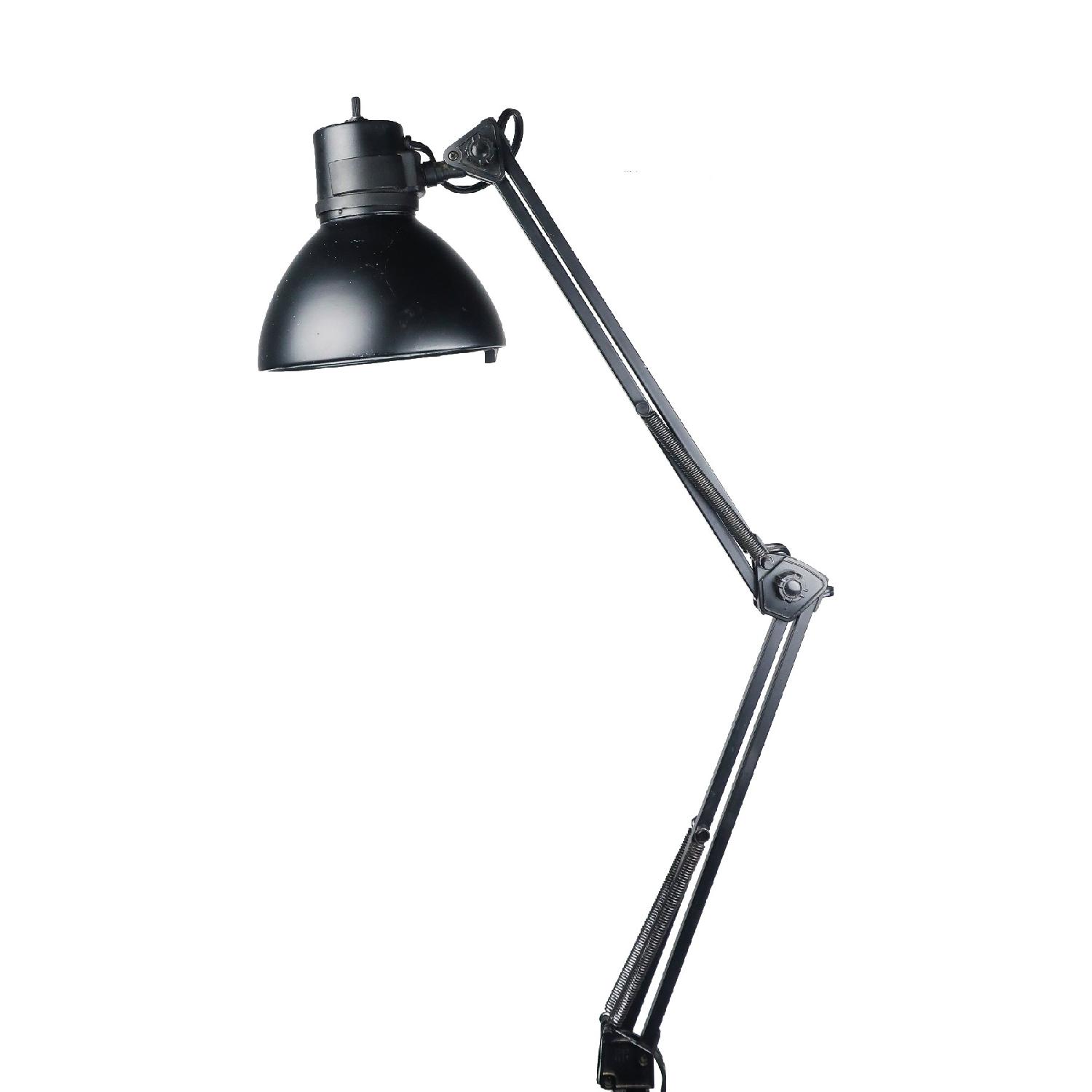 Vintage Black Drafting Lamp - image-3