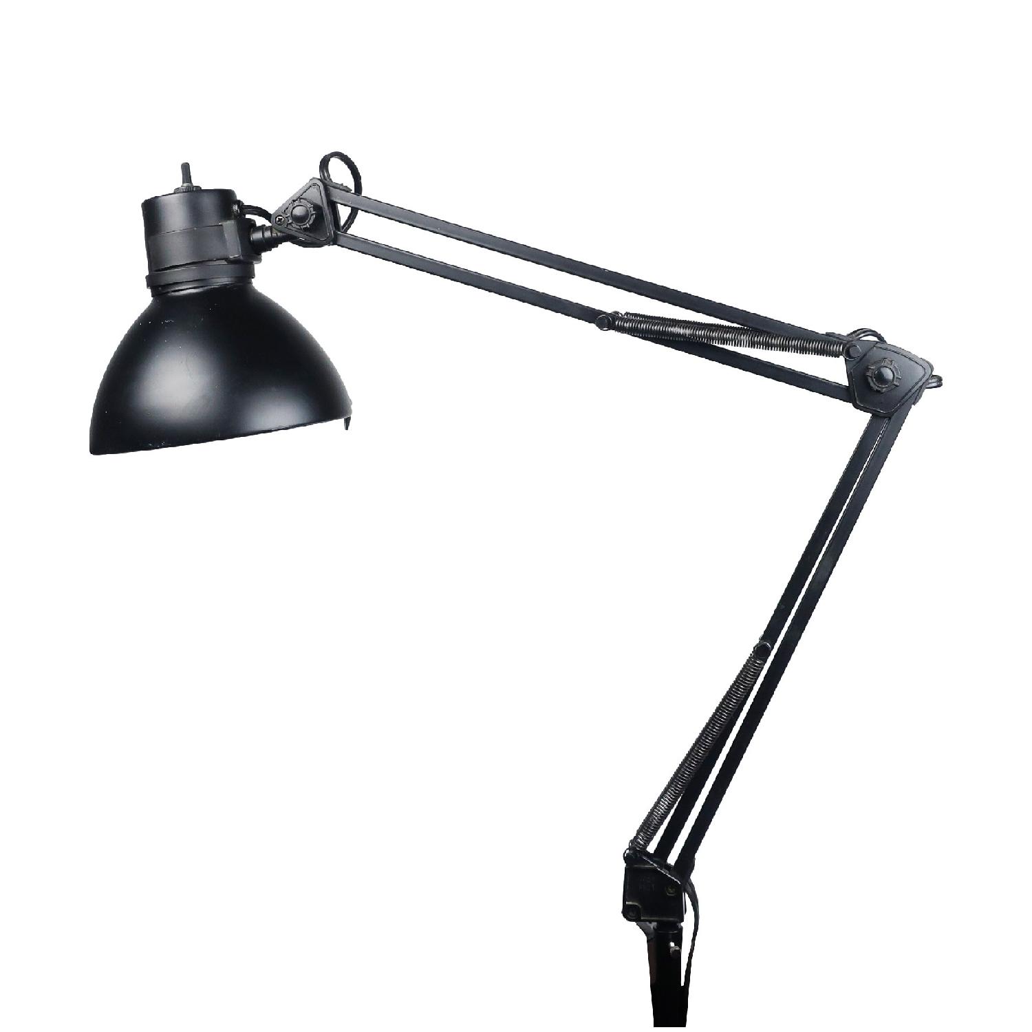 Vintage Black Drafting Lamp - image-4