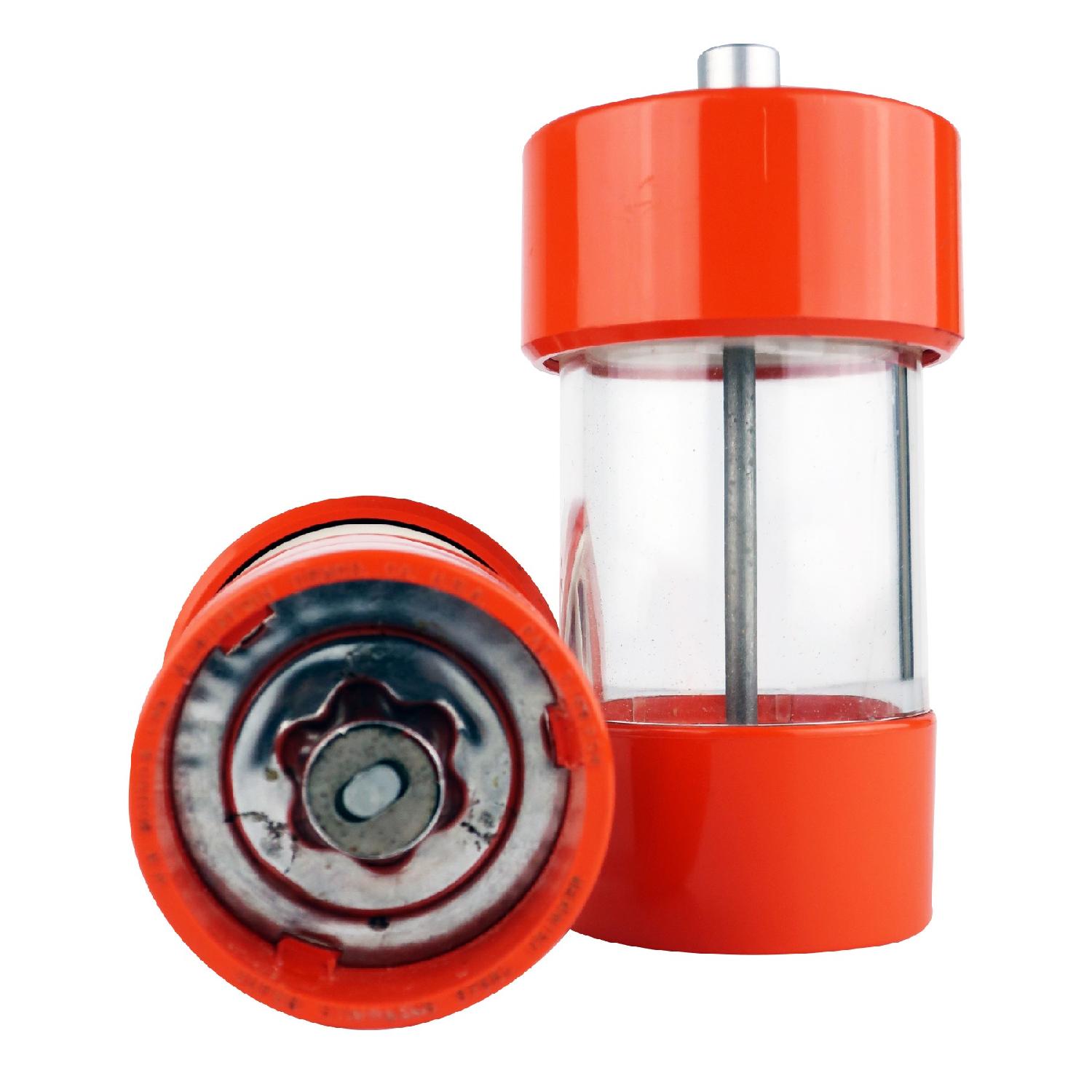 Vintage Orange WM Bounds LTD Salt & Pepper Grinders - image-2