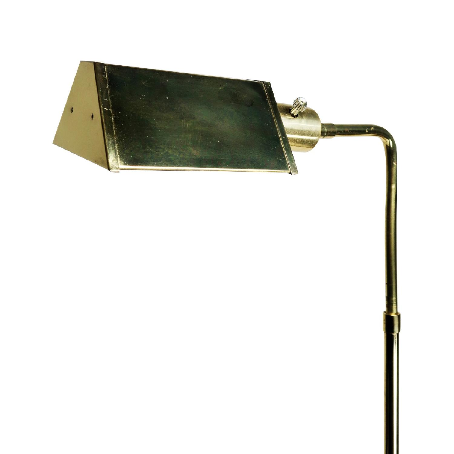 Vintage Brass Pharmacy Floor Lamp - image-5