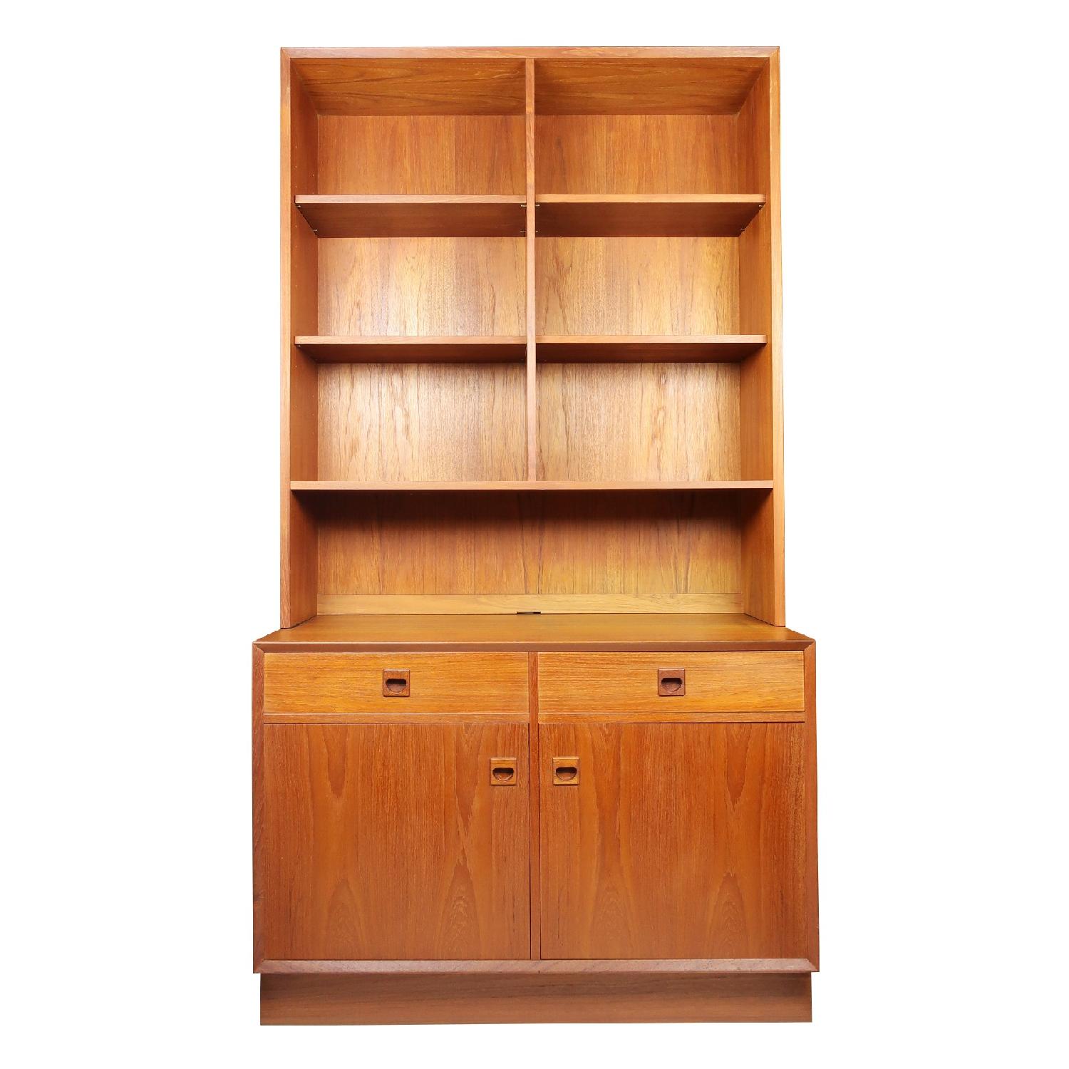 Erik Brouer for Brouer Mobelfabrik Danish Teak Wall Unit - image-1