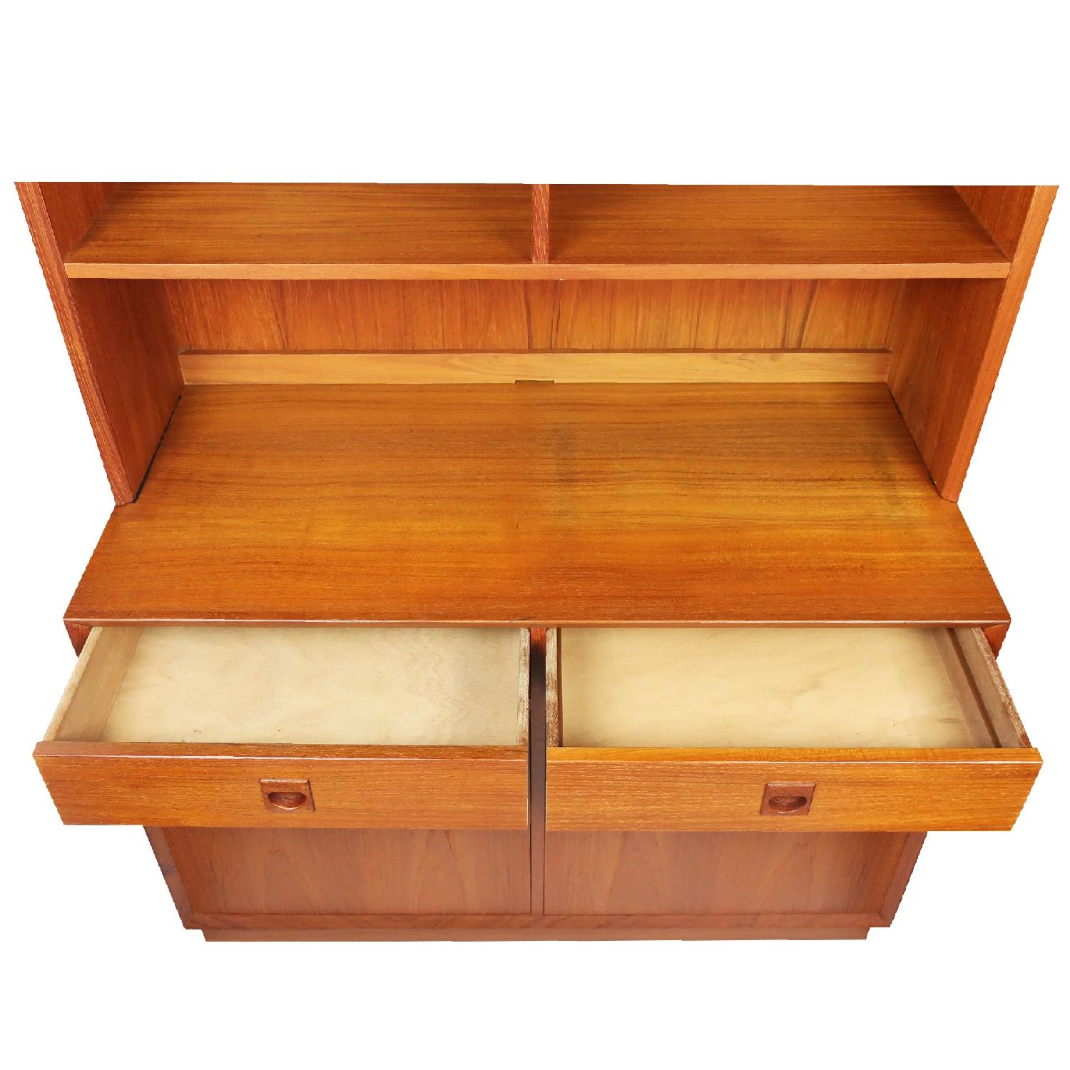 Erik Brouer for Brouer Mobelfabrik Danish Teak Wall Unit - image-5