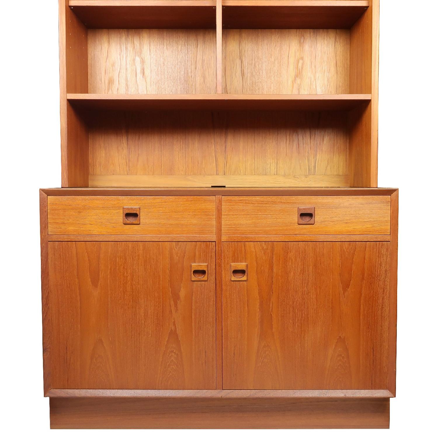 Erik Brouer for Brouer Mobelfabrik Danish Teak Wall Unit - image-6