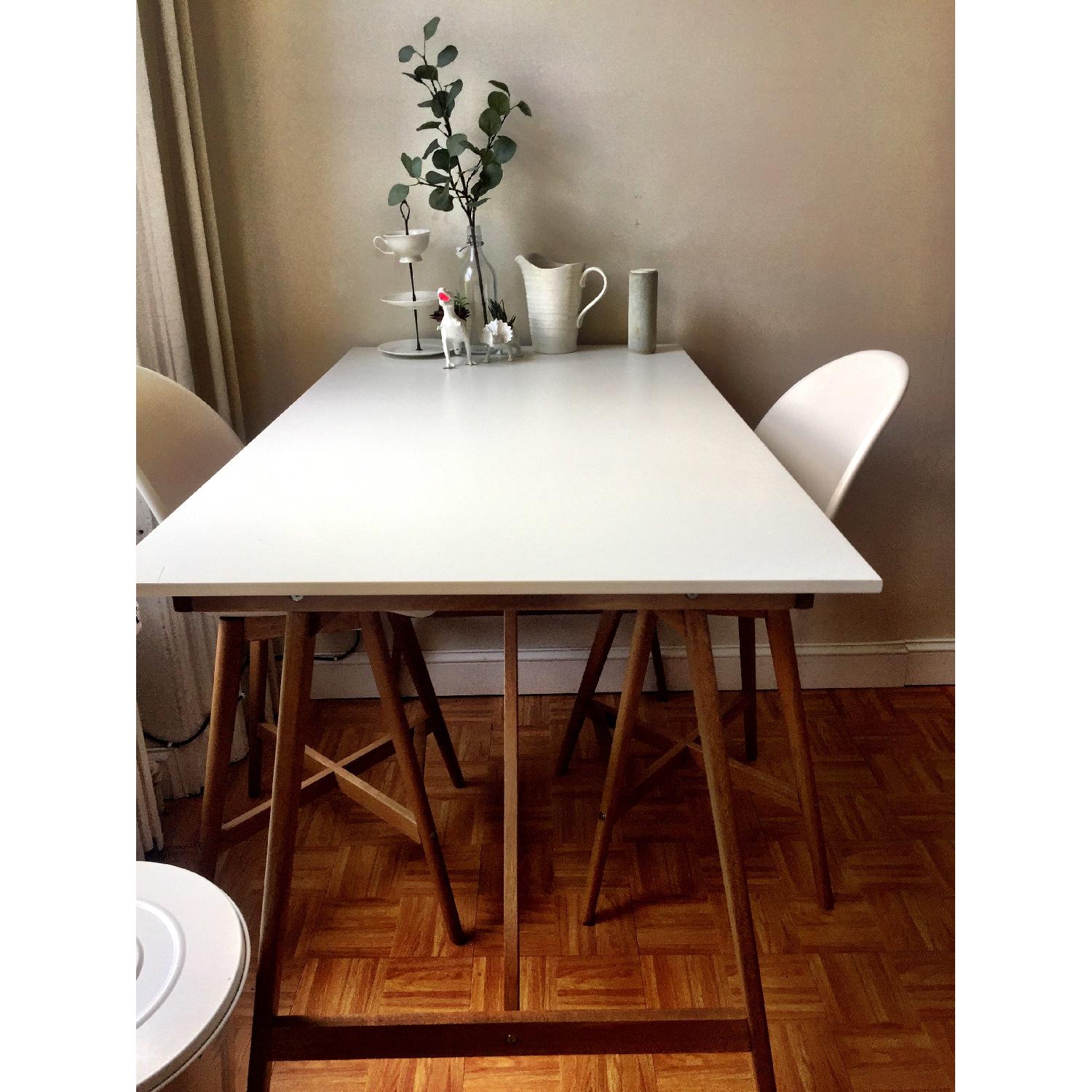 Ikea High Table w/ 2 Chairs - AptDeco Ikea High Table w/ 2 Chairs - AptDeco