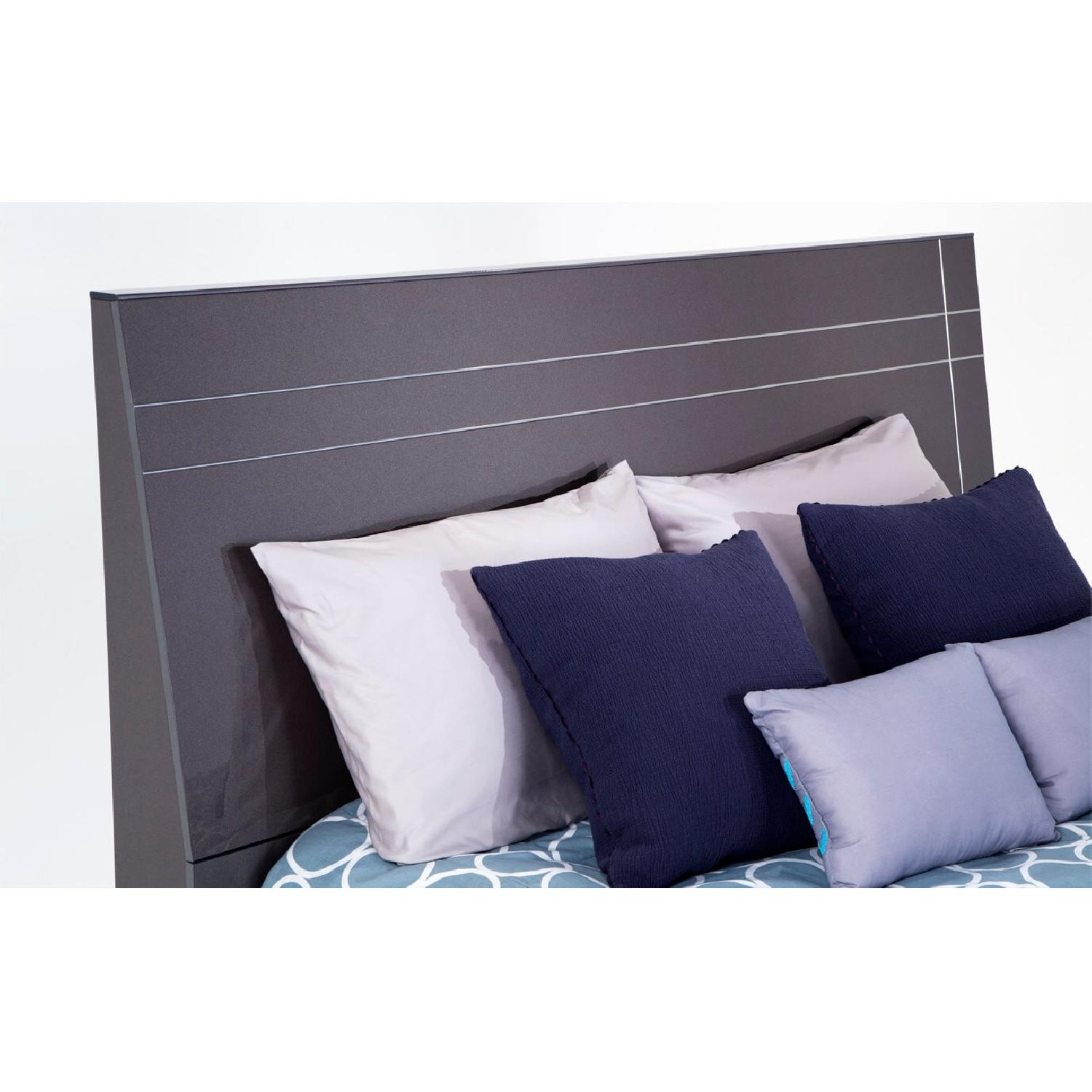 Bob's Platinum King Size Bed Frame - image-4