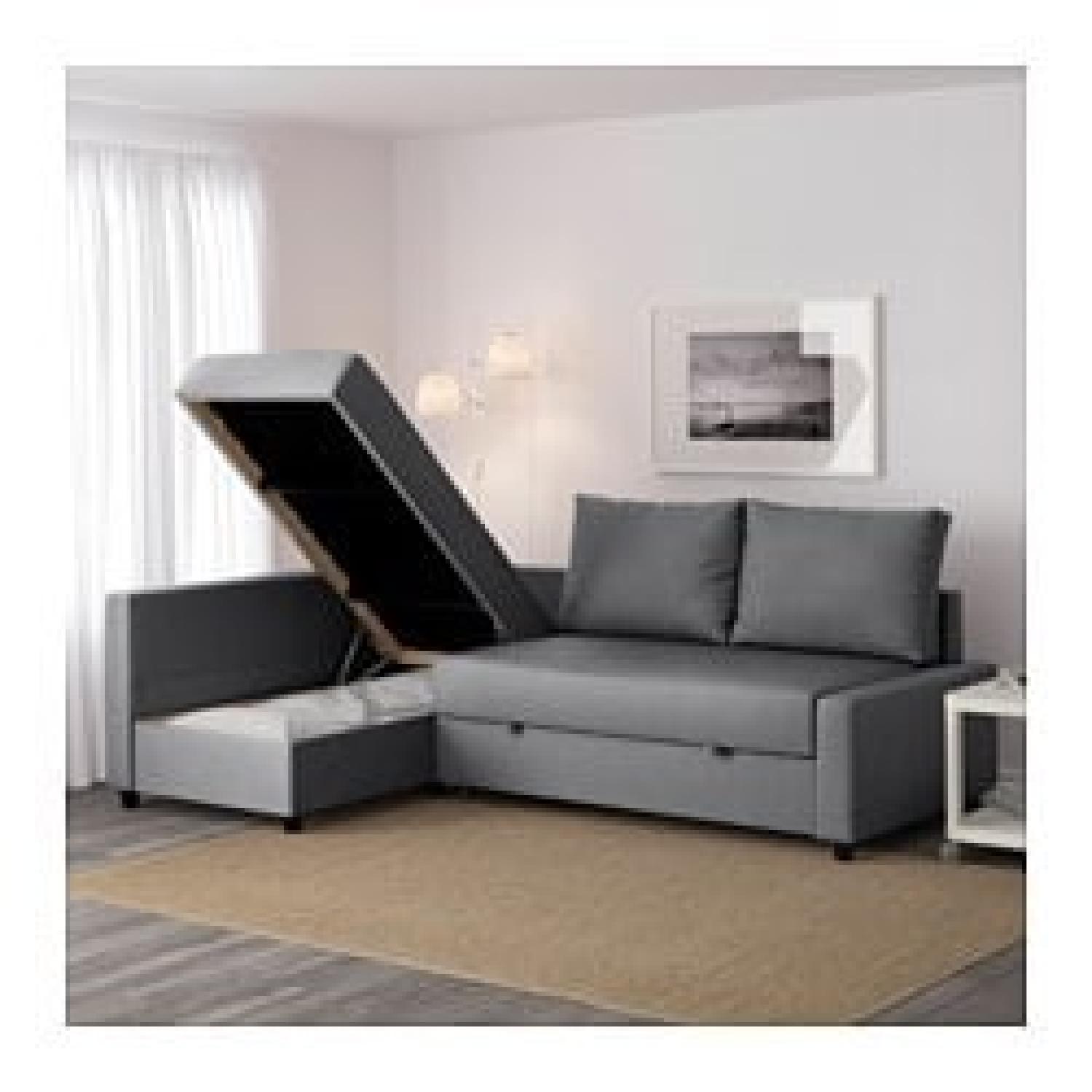 Ikea Friheten Sleeper Sectional Sofa w /Storage - image-2