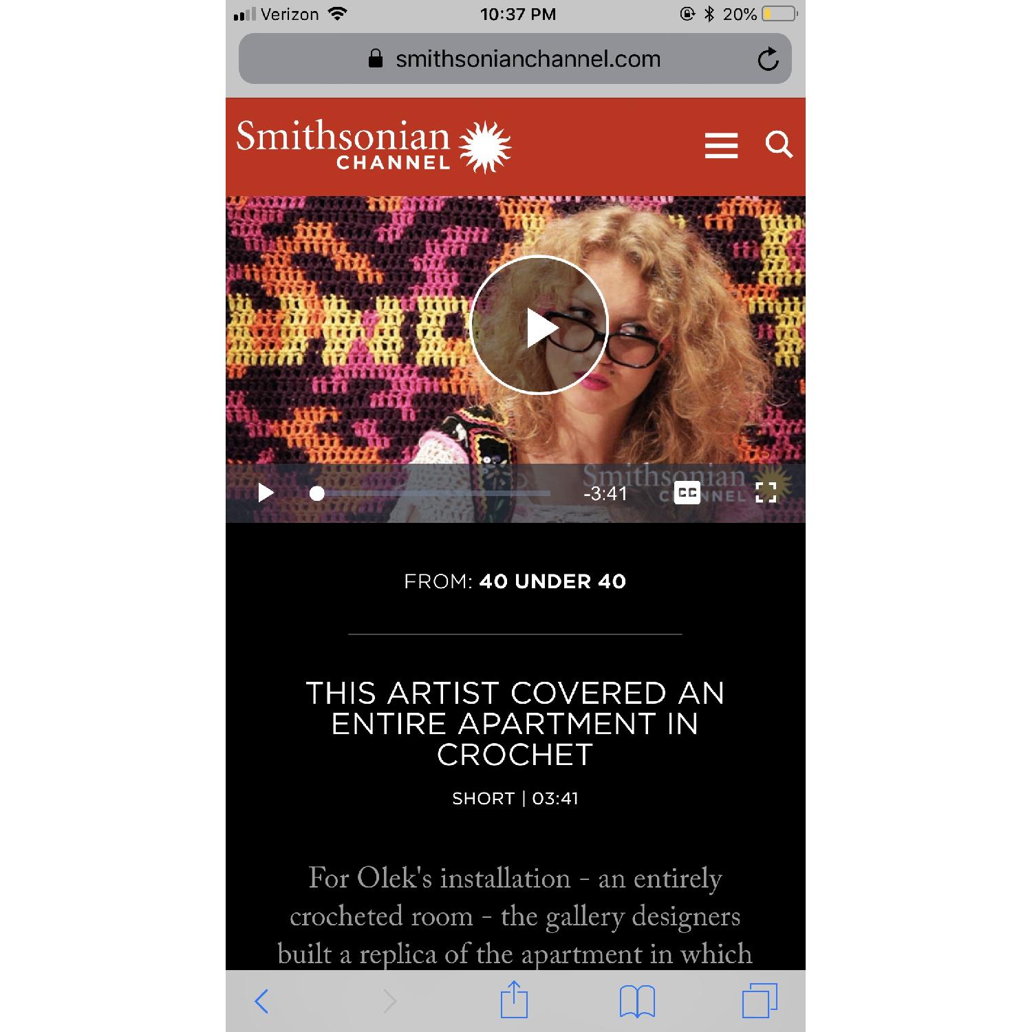 Olek Limited Edition Crochet Bike Art Piece - image-2