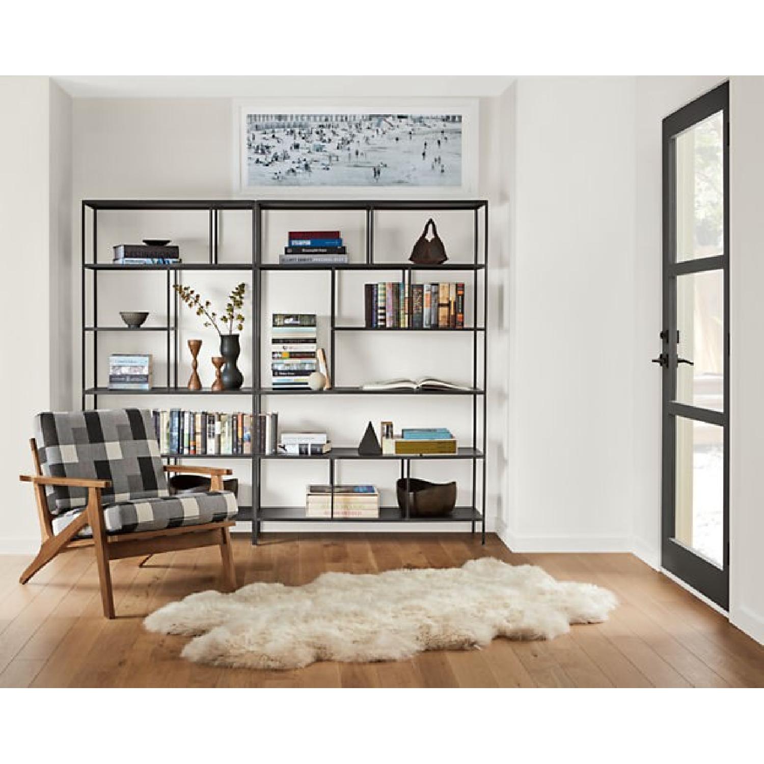 Room & Board Foshay Bookcases in Natural Steel - image-1