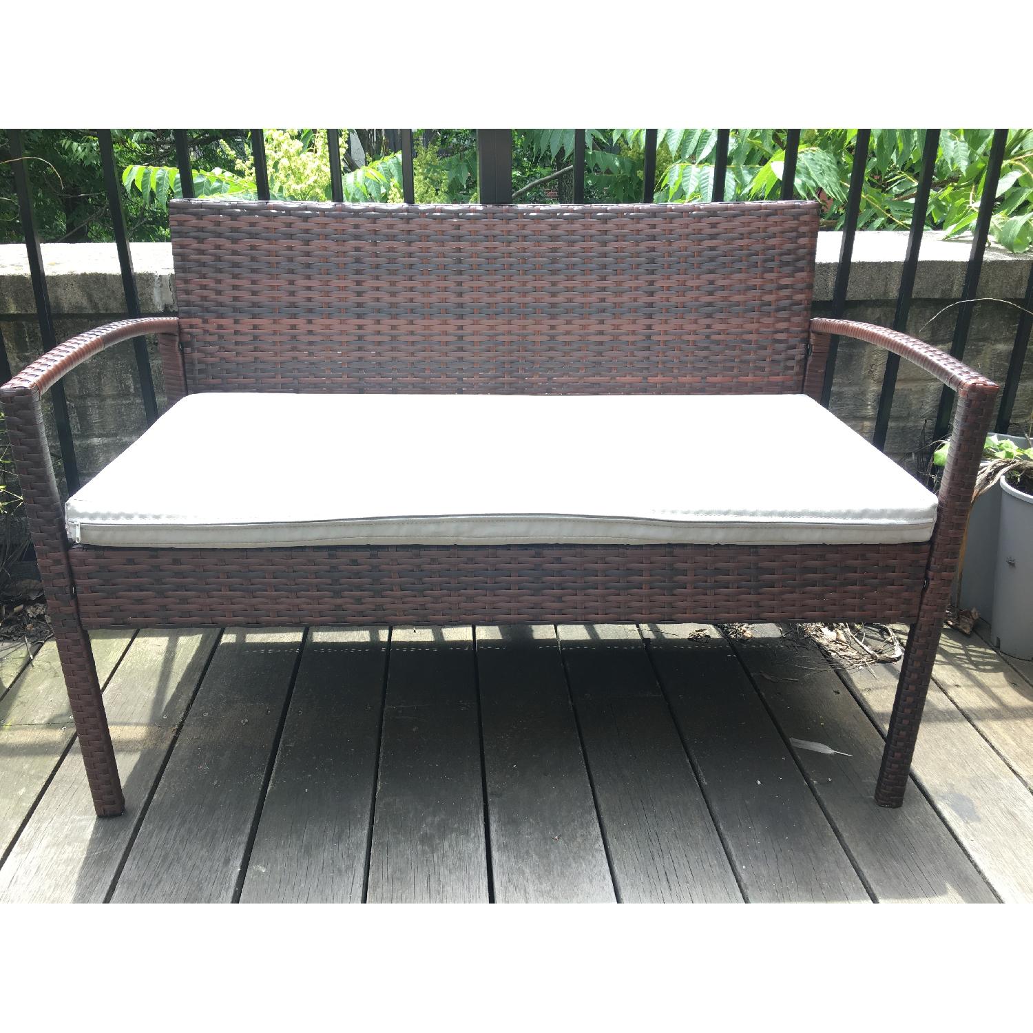 Thy-Hom Teaset 4 Piece All-Weather Patio Conversation Set - image-4