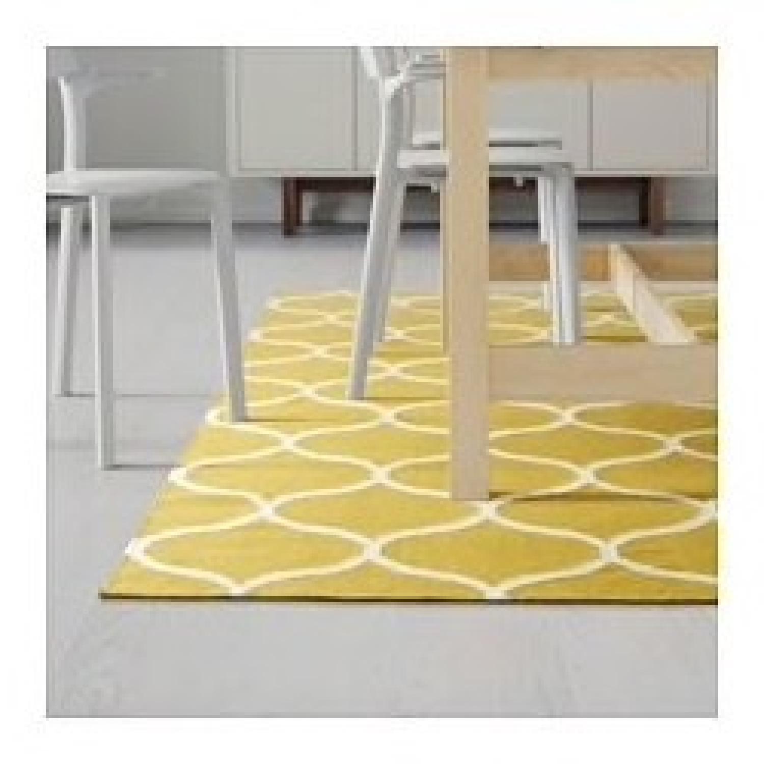 Ikea Stockholm Wool Yellow & White Rug - image-3