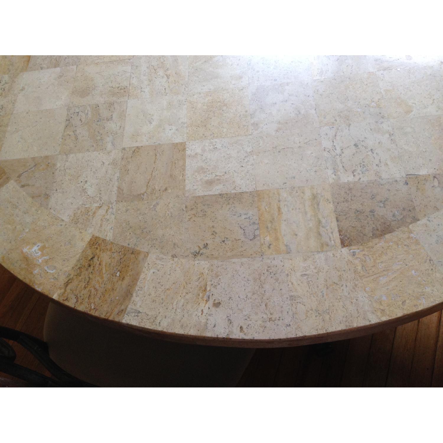 Round Dining Table w/ 4 Chairs - image-3