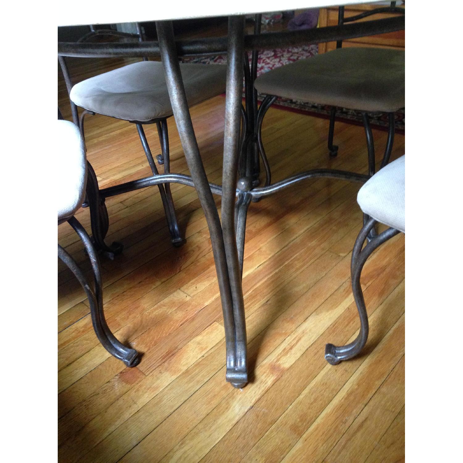 Round Dining Table w/ 4 Chairs - image-6