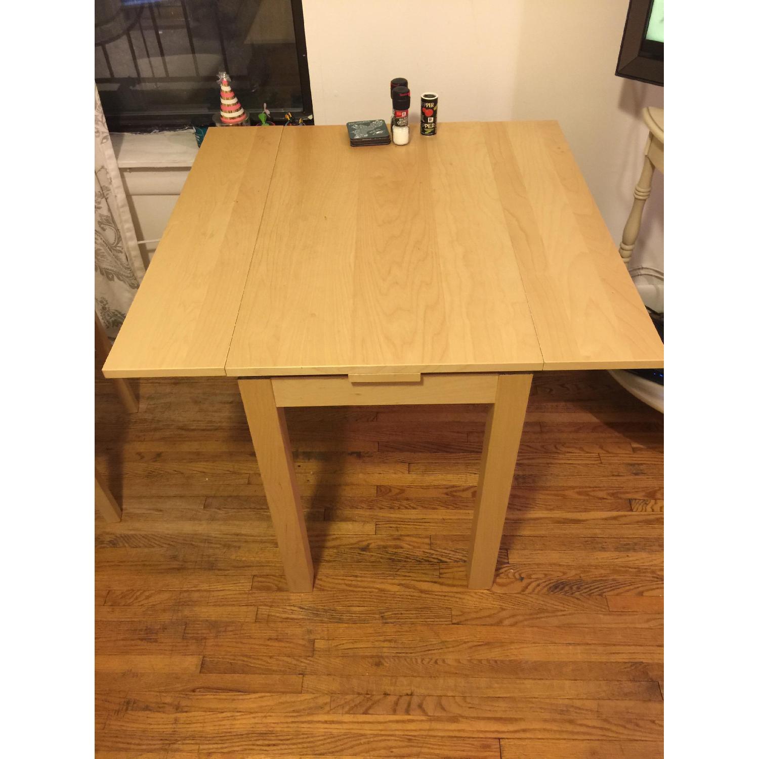 Ikea Bjursta Extendable Kitchen/Dining Table - AptDeco