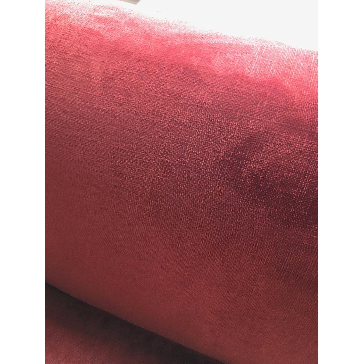 RC Willey Coral Red 3 Seater Sofa - image-4