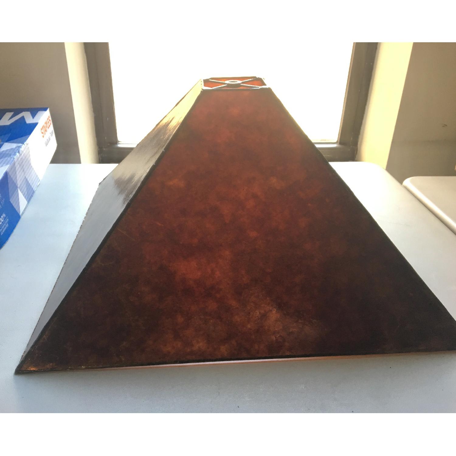 Franz GT Kessler Designs Mica Antique Amber Lamp Shade - image-2